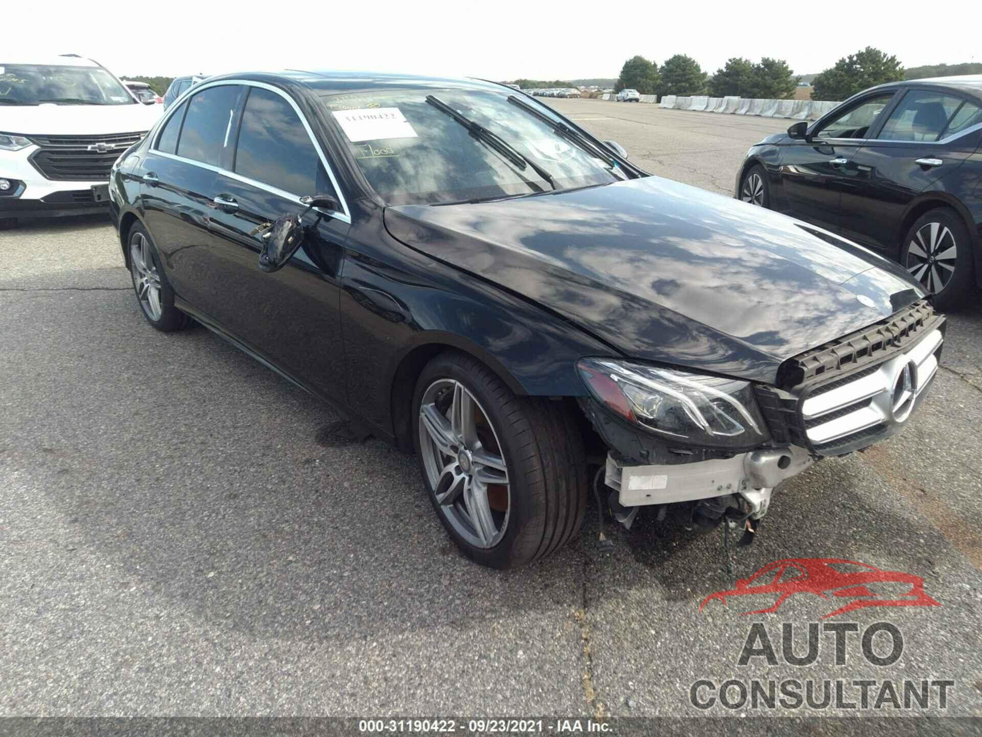 MERCEDES-BENZ E-CLASS 2017 - WDDZF4KB1HA215524