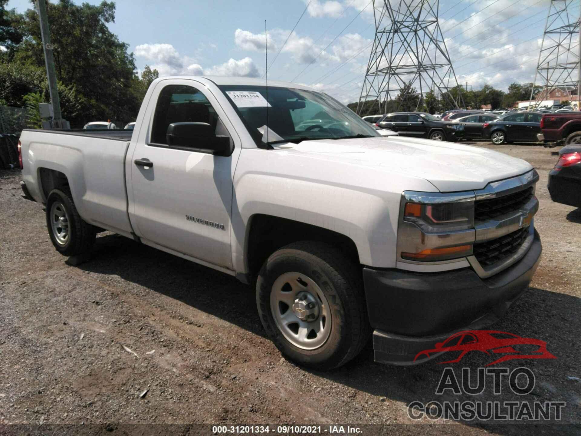 CHEVROLET SILVERADO 1500 2018 - 1GCNCNEH9JZ296531