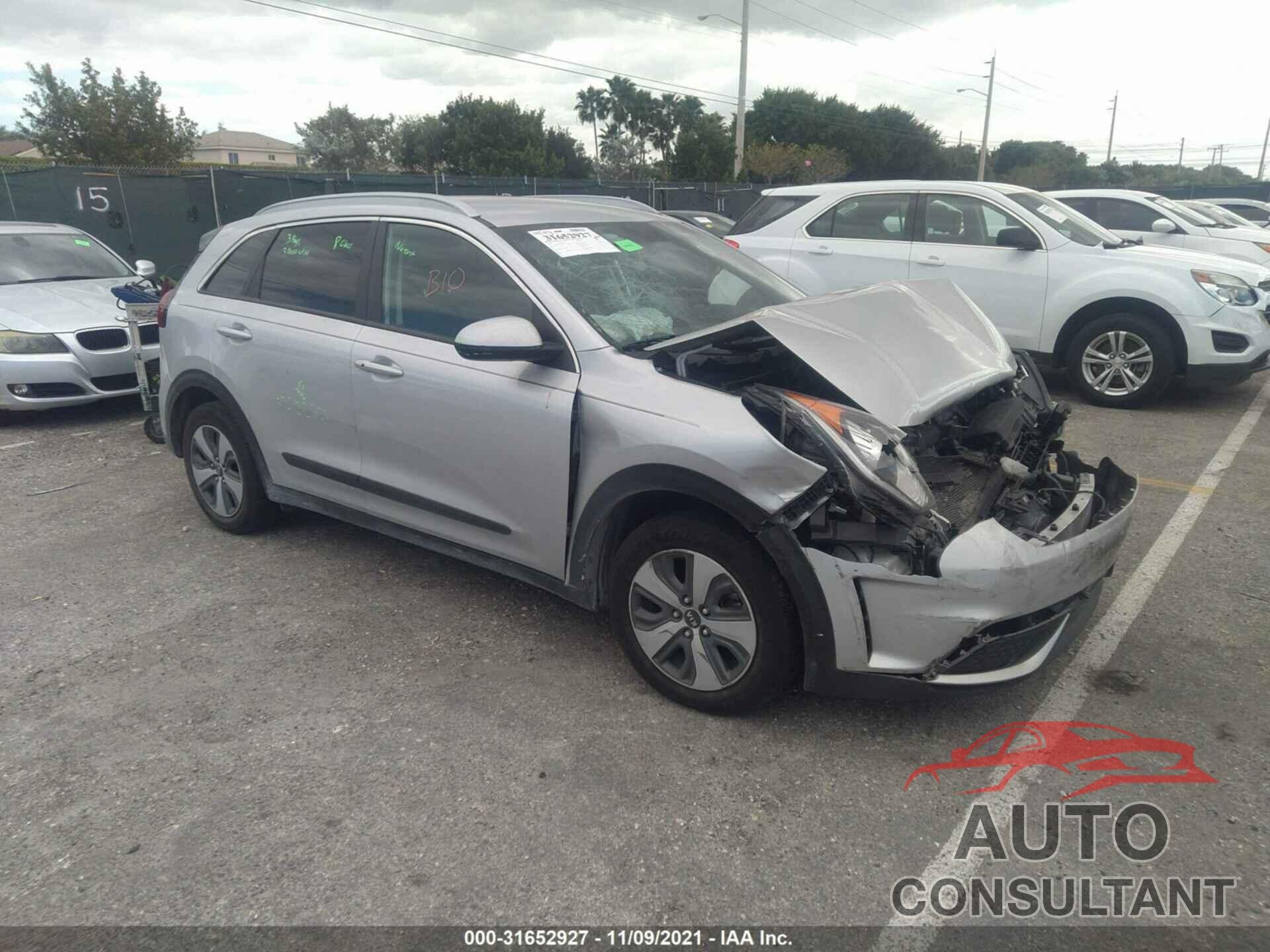 KIA NIRO 2018 - KNDCB3LC3J5116909