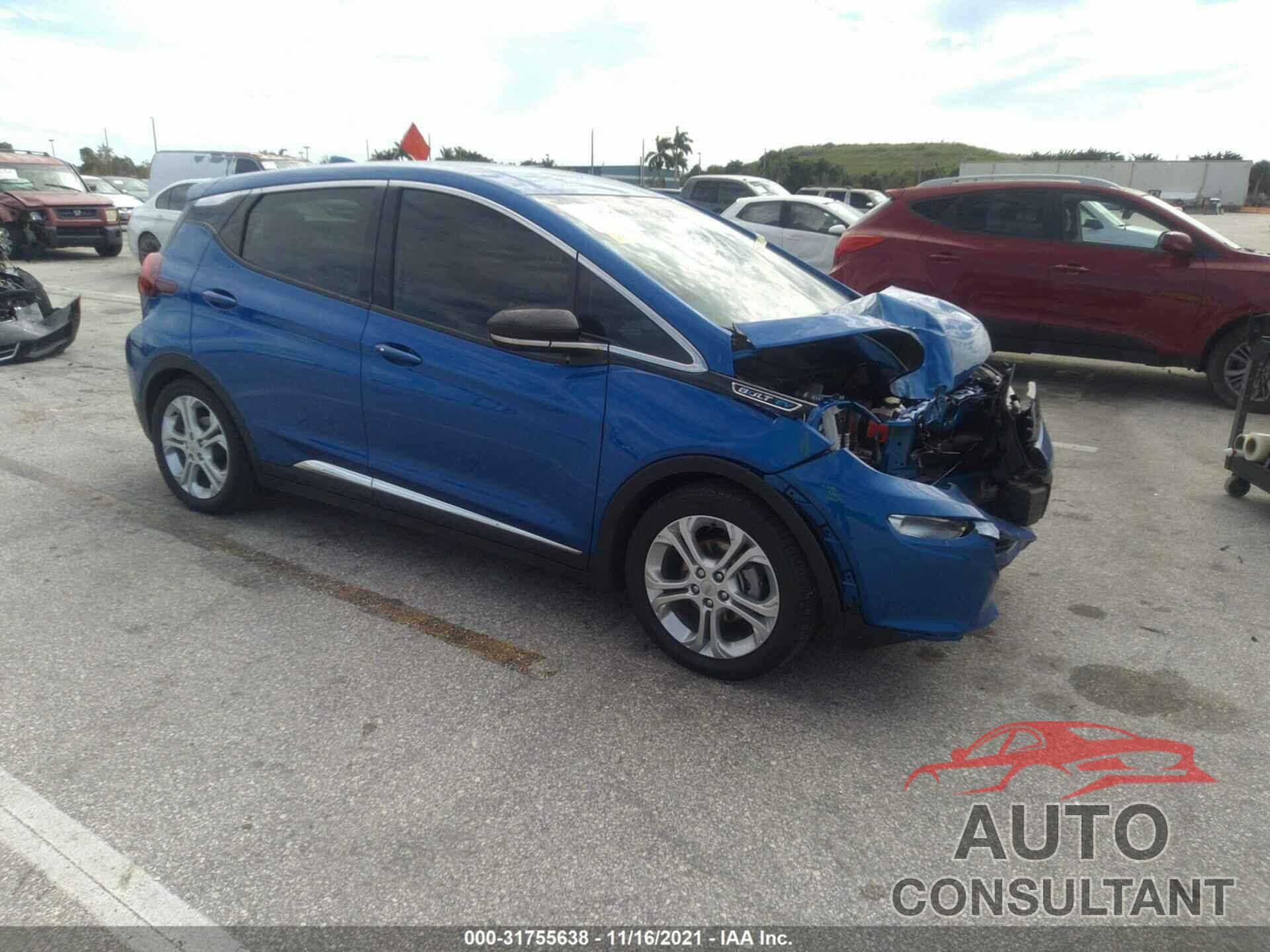 CHEVROLET BOLT EV 2020 - 1G1FY6S04L4132543