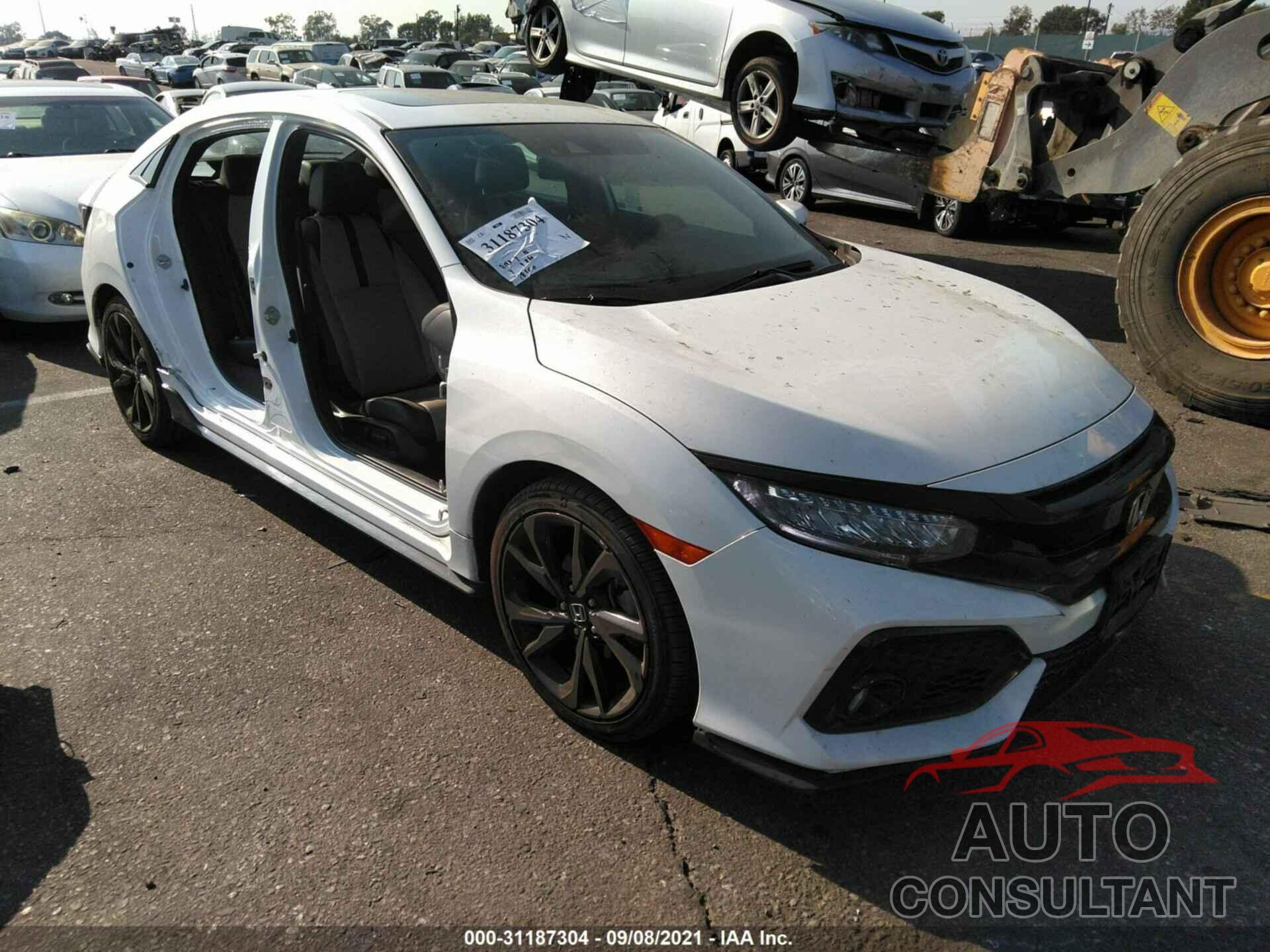 HONDA CIVIC HATCHBACK 2017 - SHHFK7H94HU417391