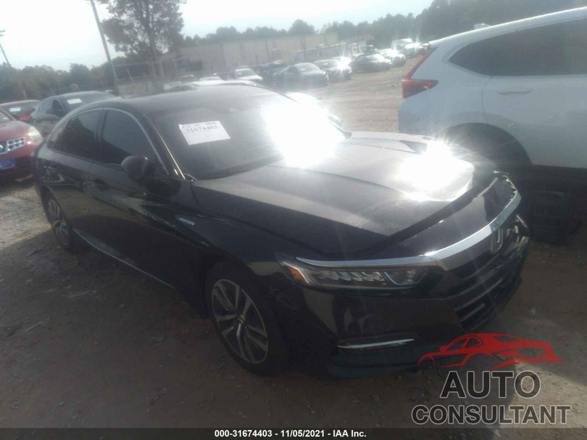 HONDA ACCORD HYBRID 2018 - 1HGCV3F56JA008314