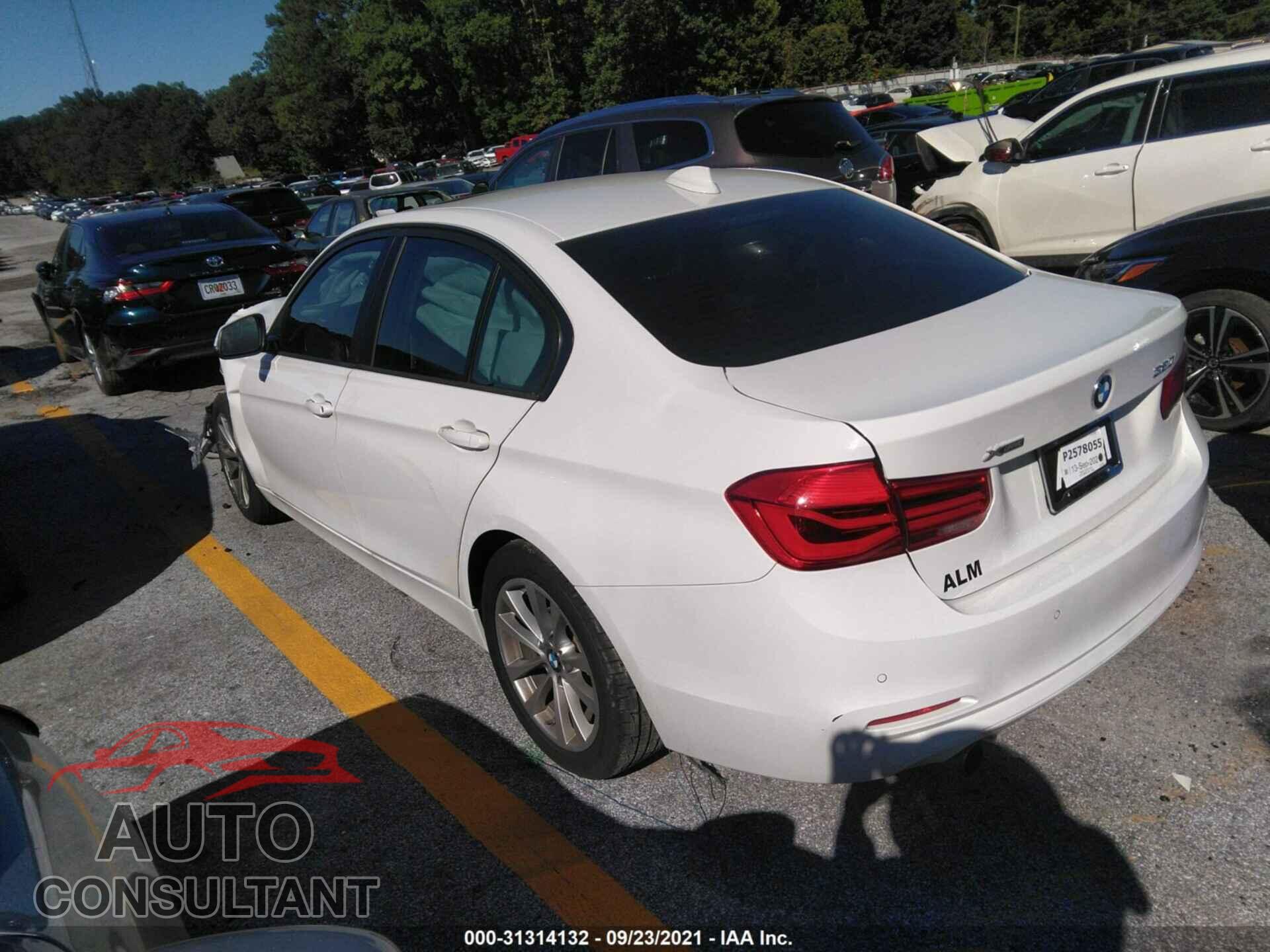 BMW 3 SERIES 2016 - WBA8E5G57GNU19251