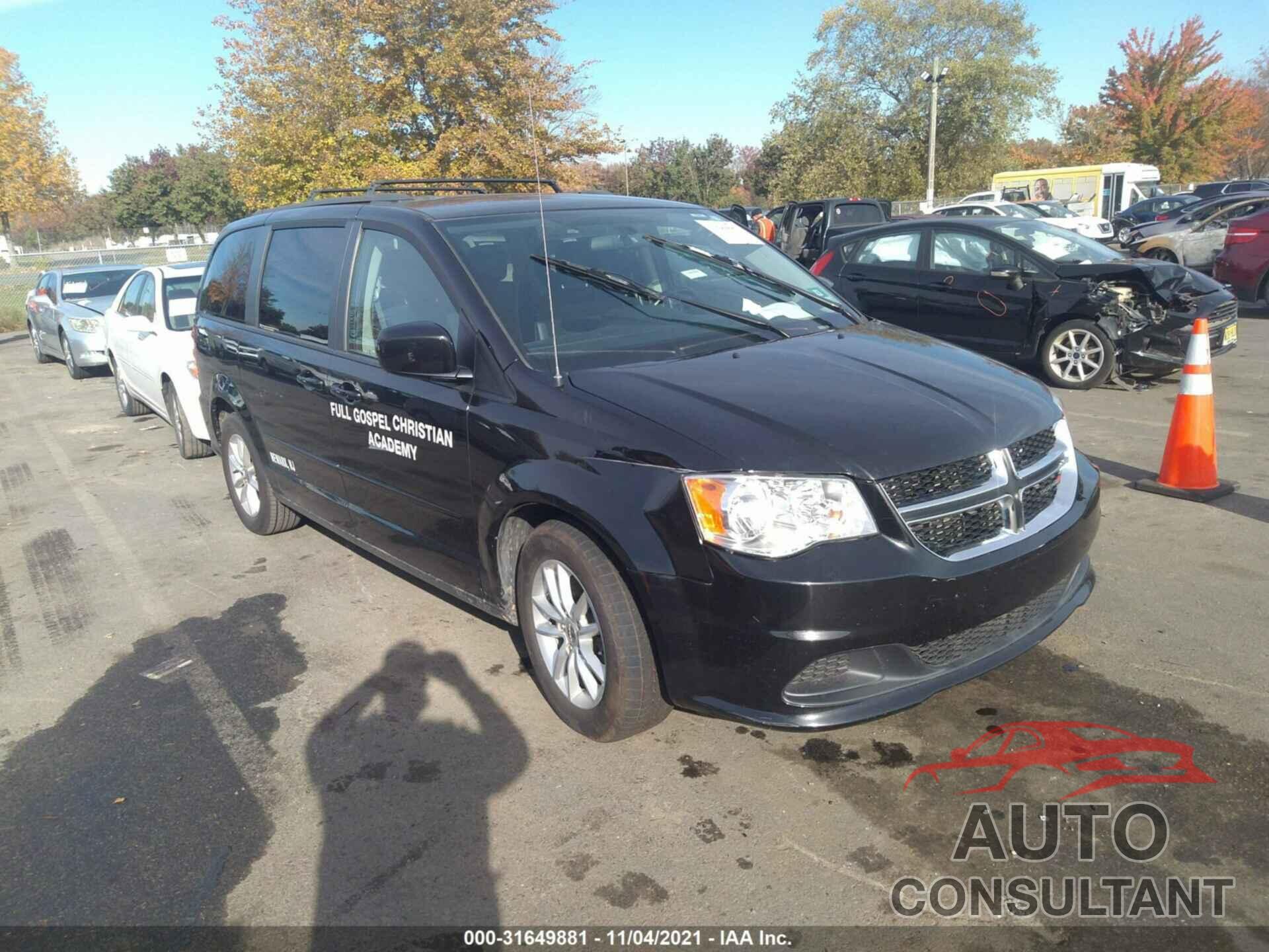 DODGE GRAND CARAVAN 2016 - 2C4RDGCG3GR264682