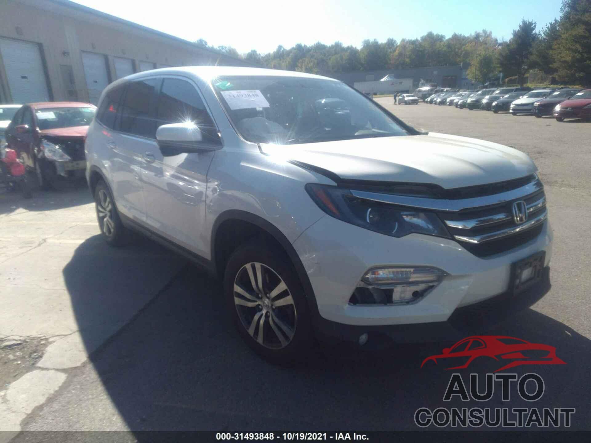 HONDA PILOT 2016 - 5FNYF6H73GB071131