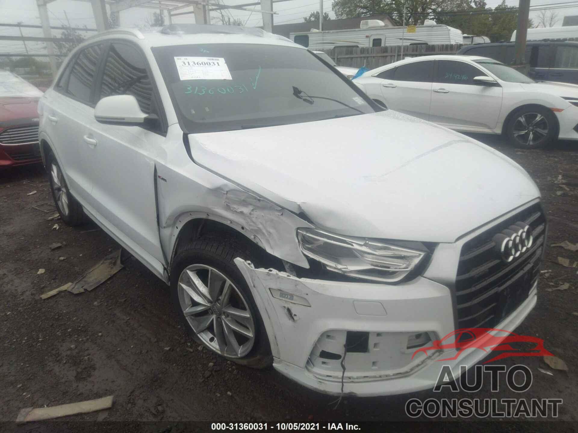 AUDI Q3 2018 - WA1ECCFS1JR000264