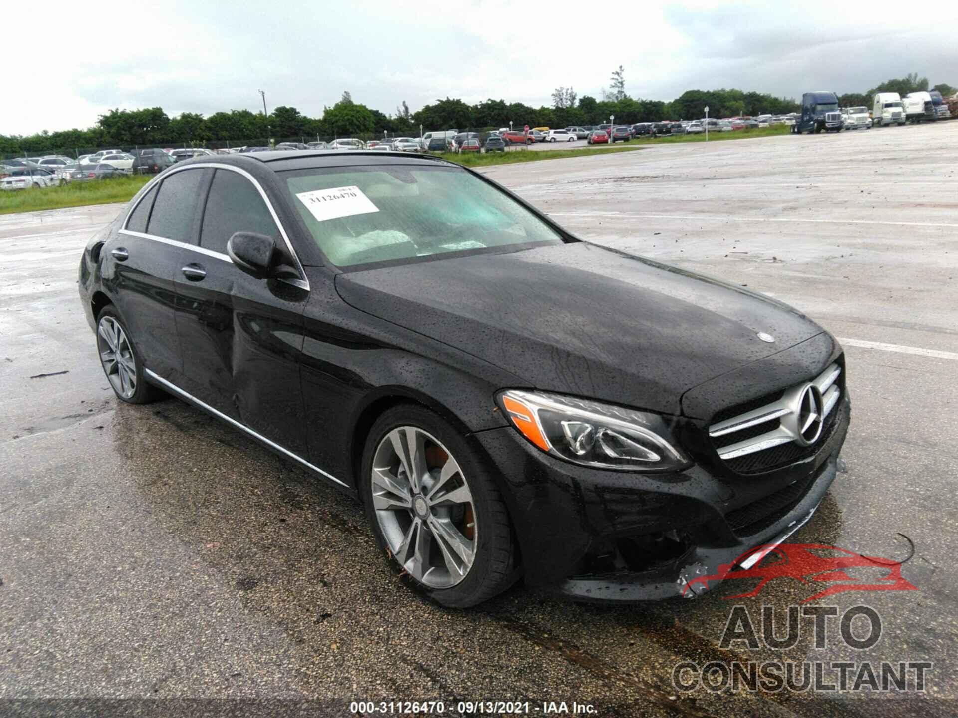 MERCEDES-BENZ C-CLASS 2016 - 55SWF4JB5GU178030