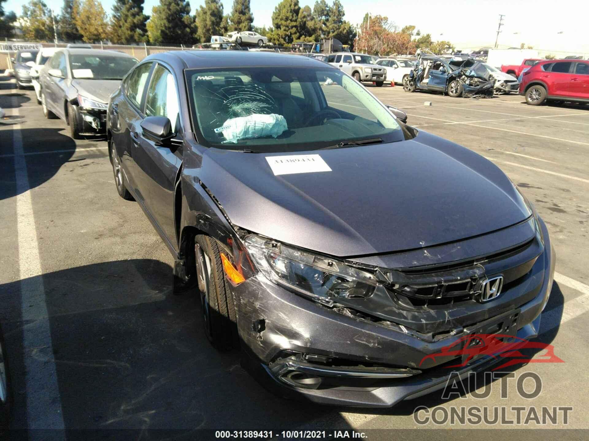 HONDA CIVIC SEDAN 2020 - 19XFC1F3XLE212036