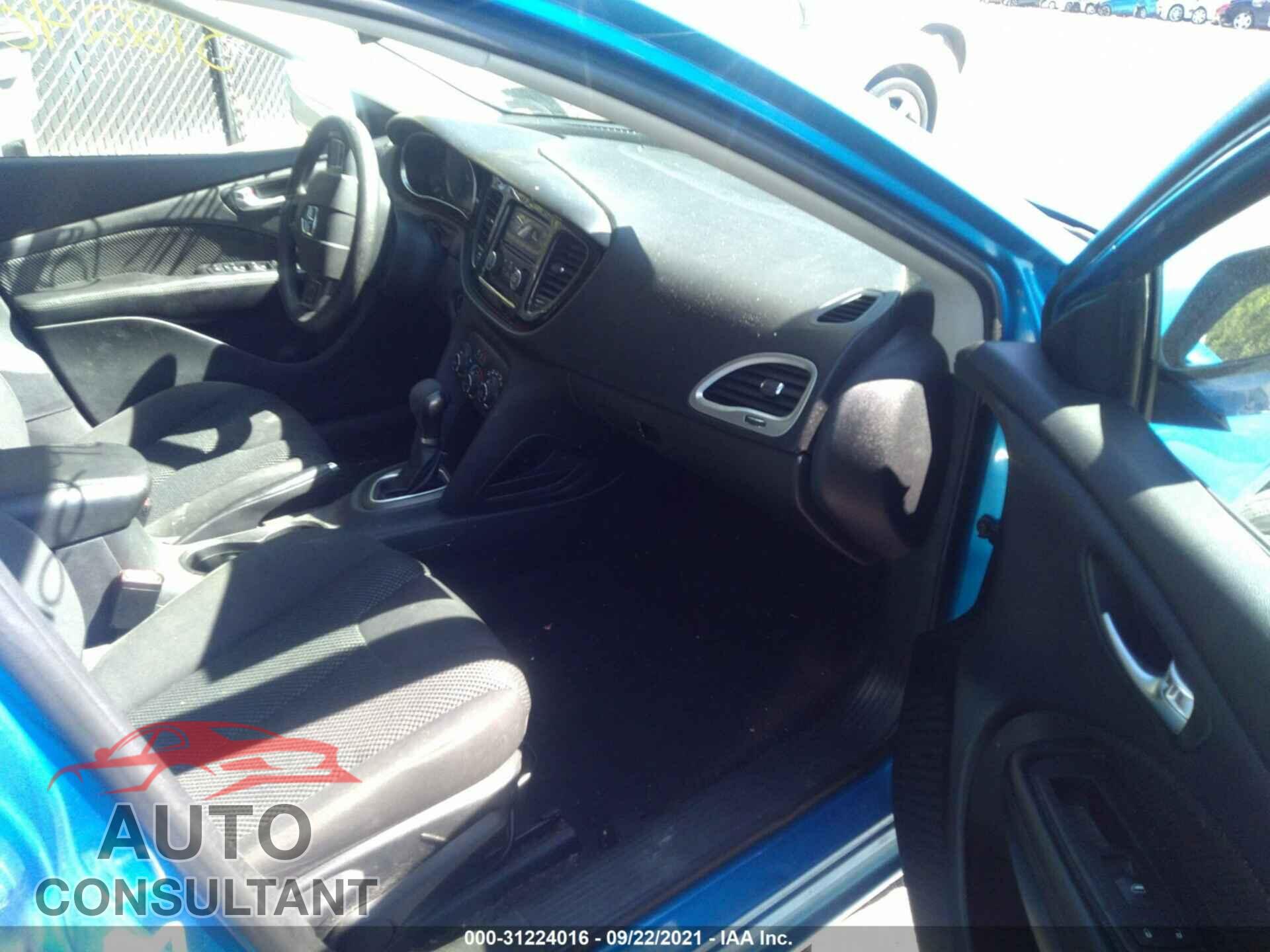 DODGE DART 2016 - 1C3CDFAA7GD529917