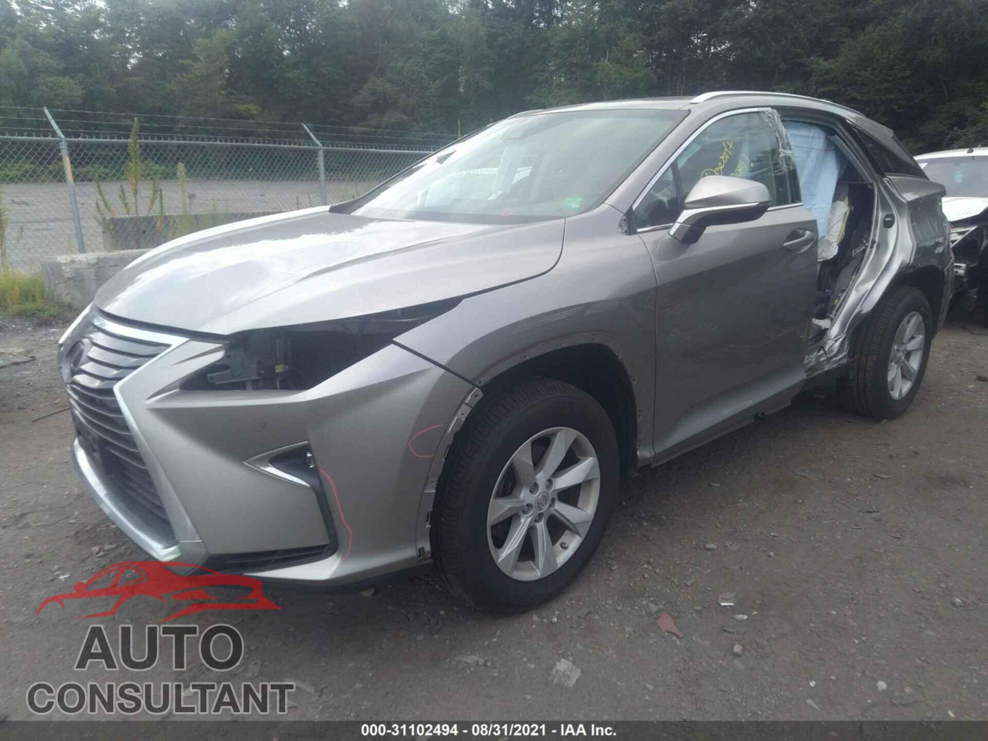 LEXUS RX 2017 - 2T2BZMCA1HC060716