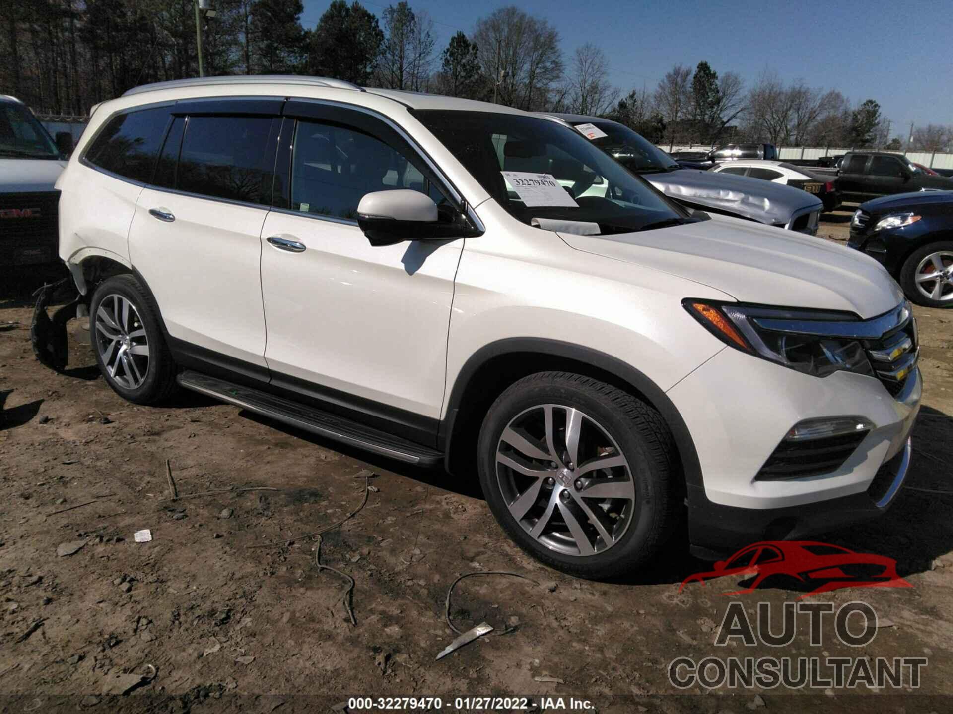 HONDA PILOT 2017 - 5FNYF5H90HB024202