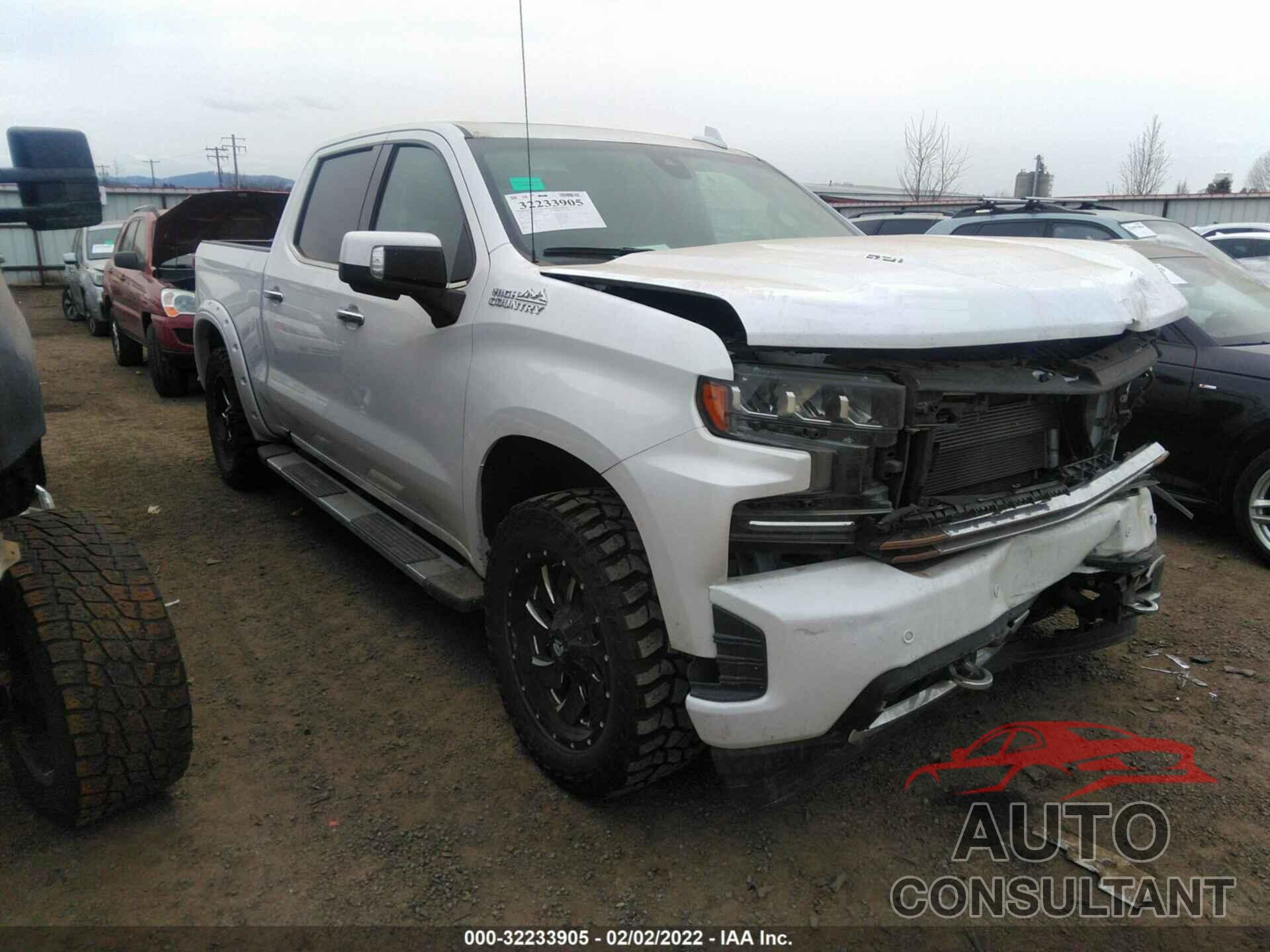 CHEVROLET SILVERADO 1500 2019 - 3GCUYHEL7KG143442