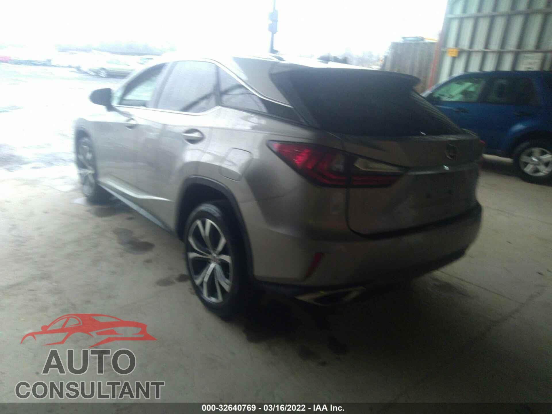 LEXUS RX 2017 - 2T2ZZMCA8HC080573