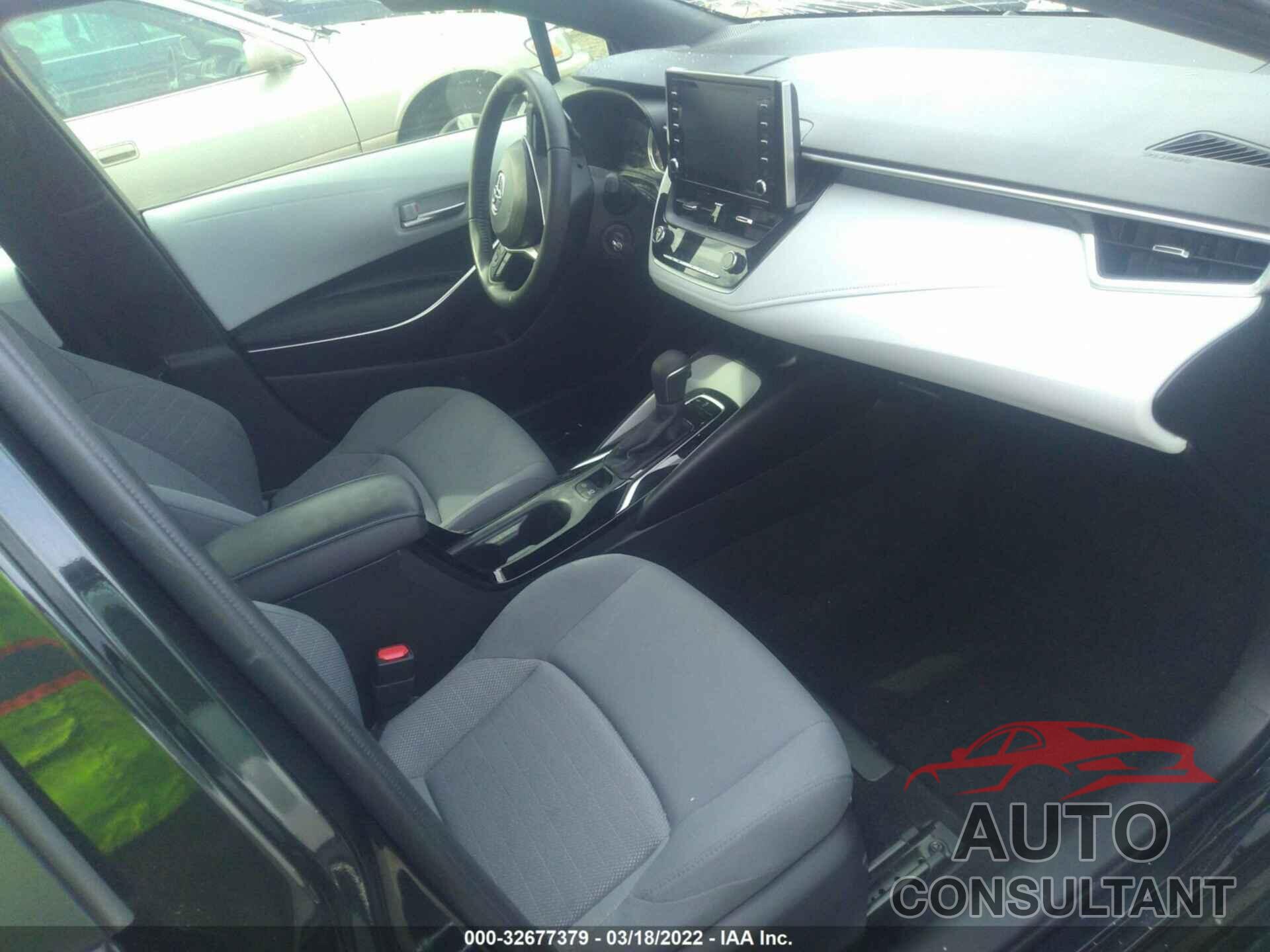 TOYOTA COROLLA 2021 - JTDS4MCE2MJ054136