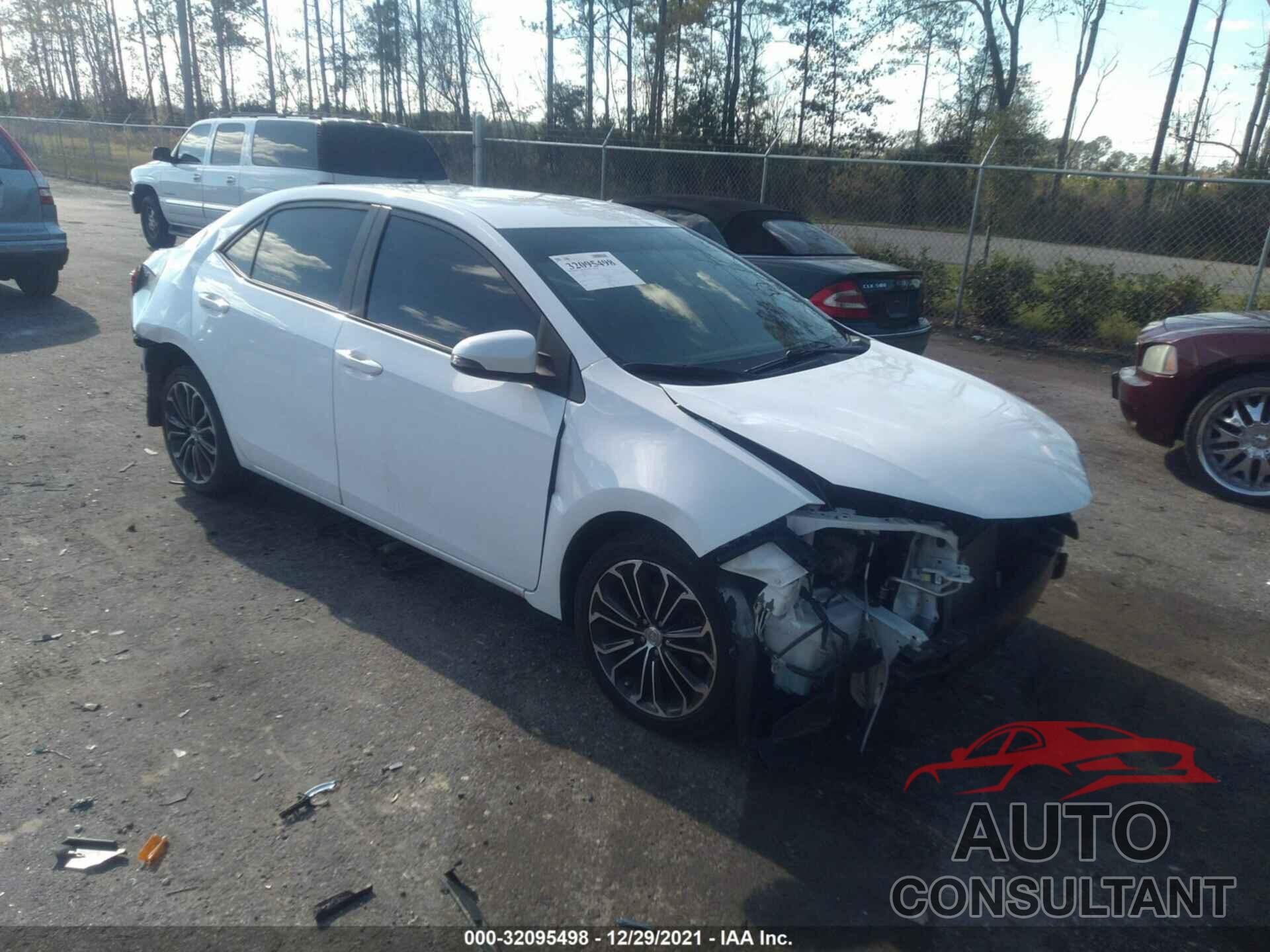 TOYOTA COROLLA 2016 - 2T1BURHE0GC573837