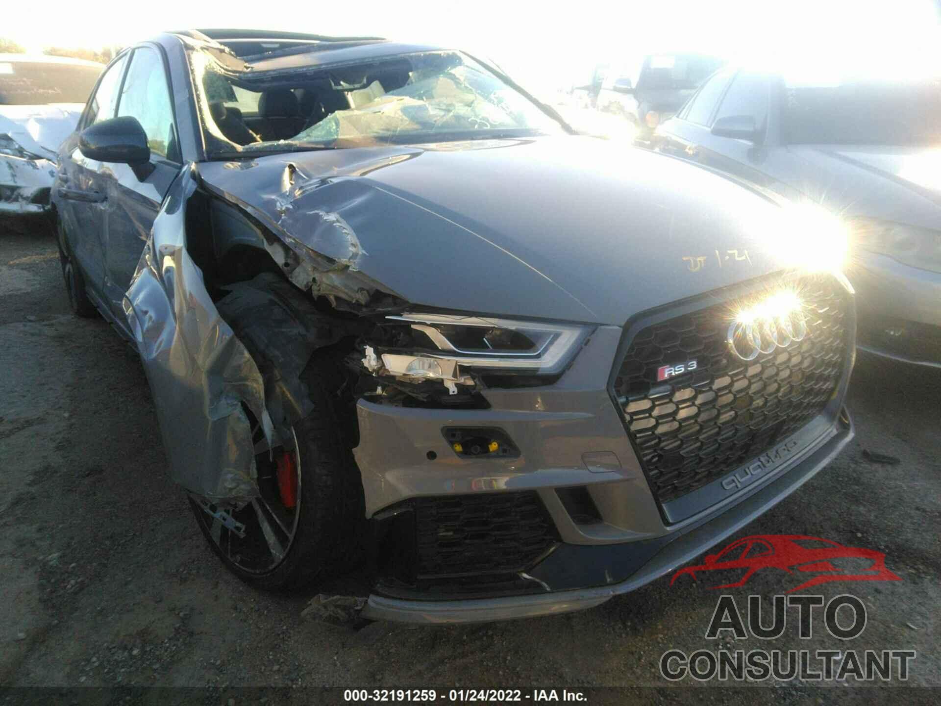 AUDI RS 3 2019 - WUABWGFF4KA906907