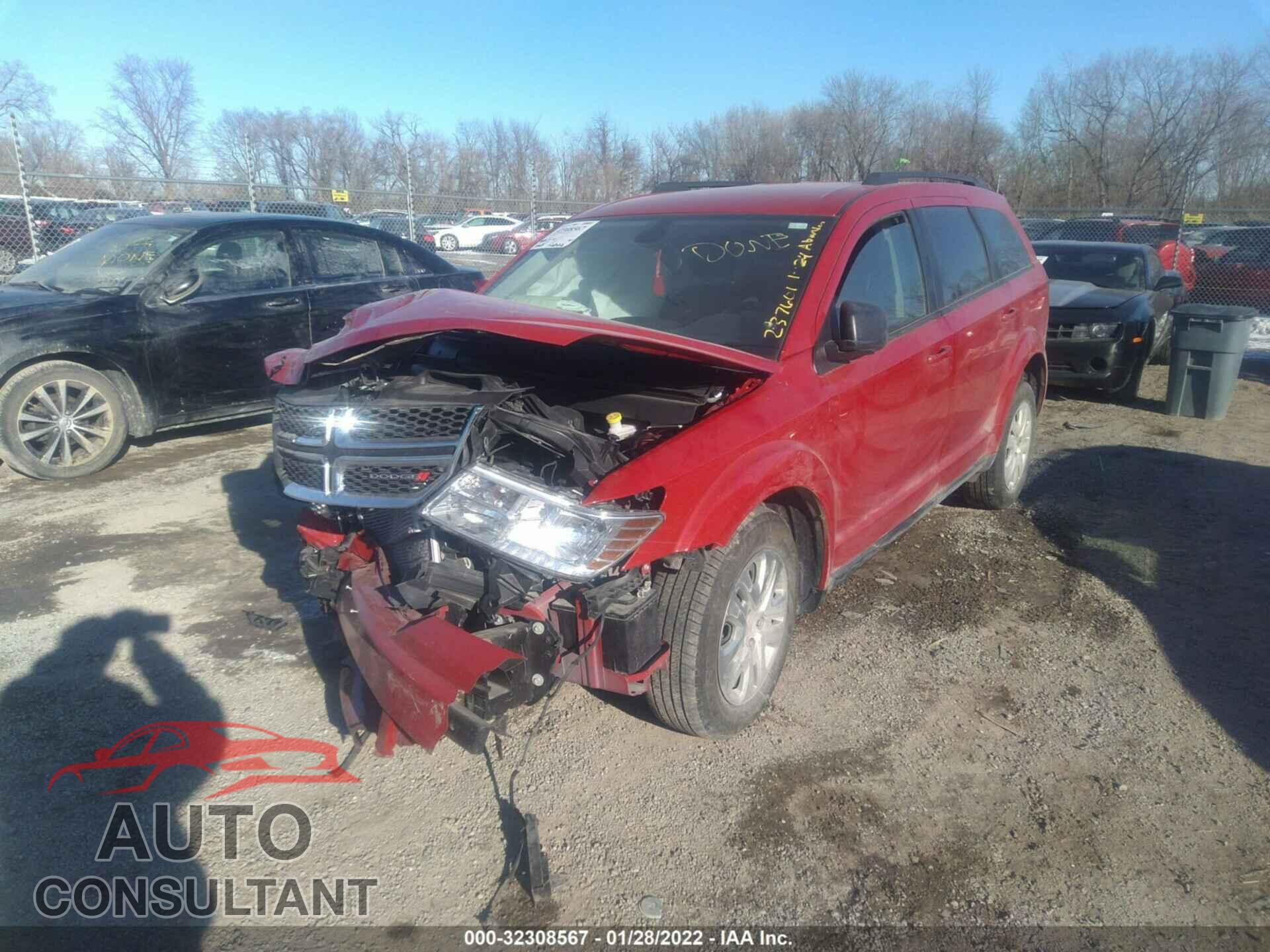 DODGE JOURNEY 2020 - 3C4PDCAB9LT237601
