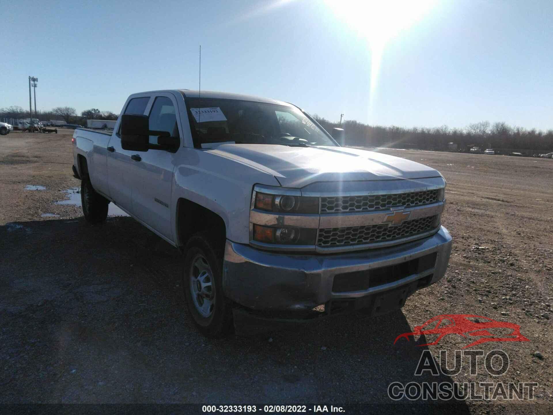 CHEVROLET SILVERADO 2500HD 2019 - 1GC1KREG8KF279576