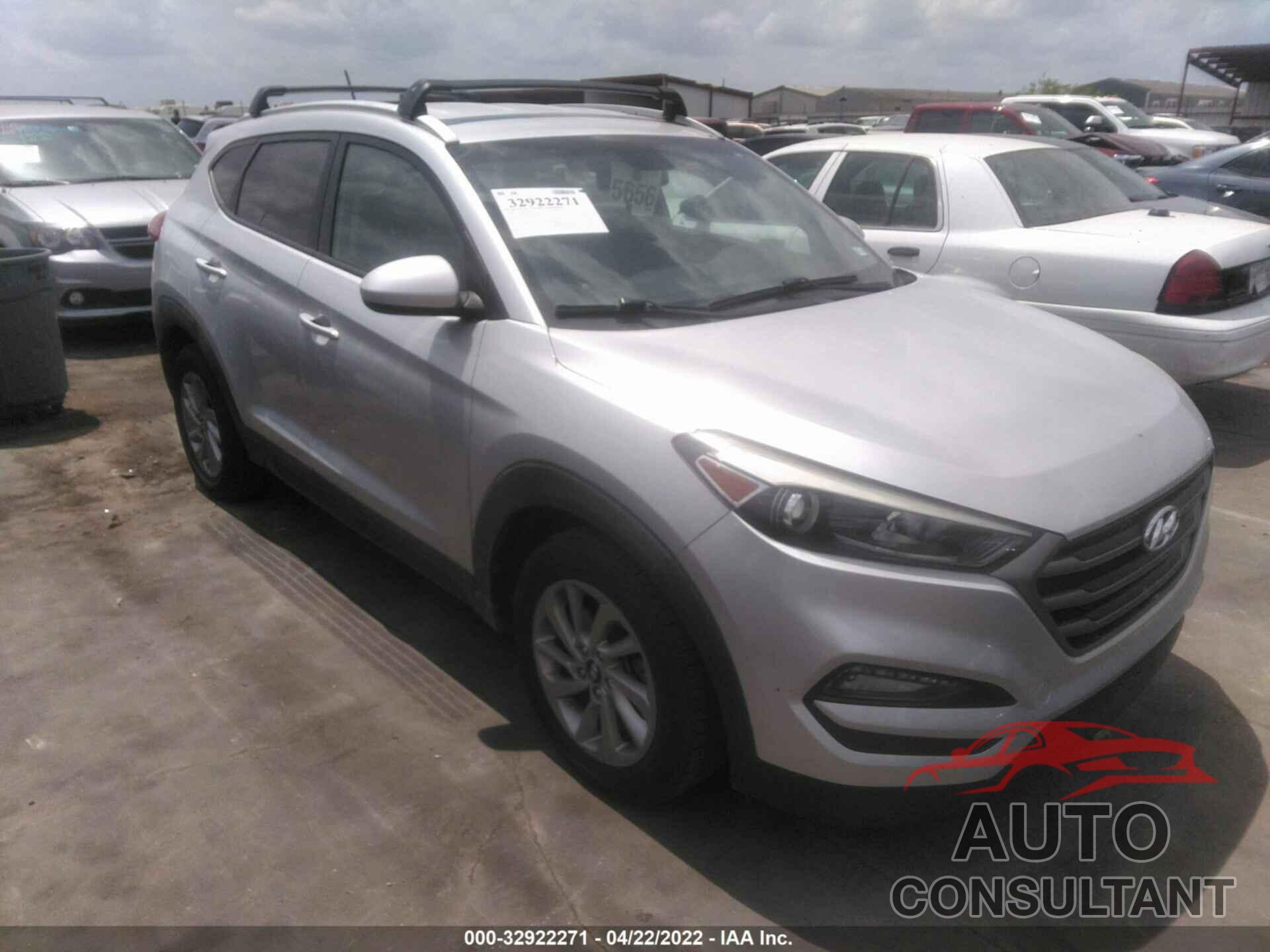 HYUNDAI TUCSON 2016 - KM8J33A42GU091849