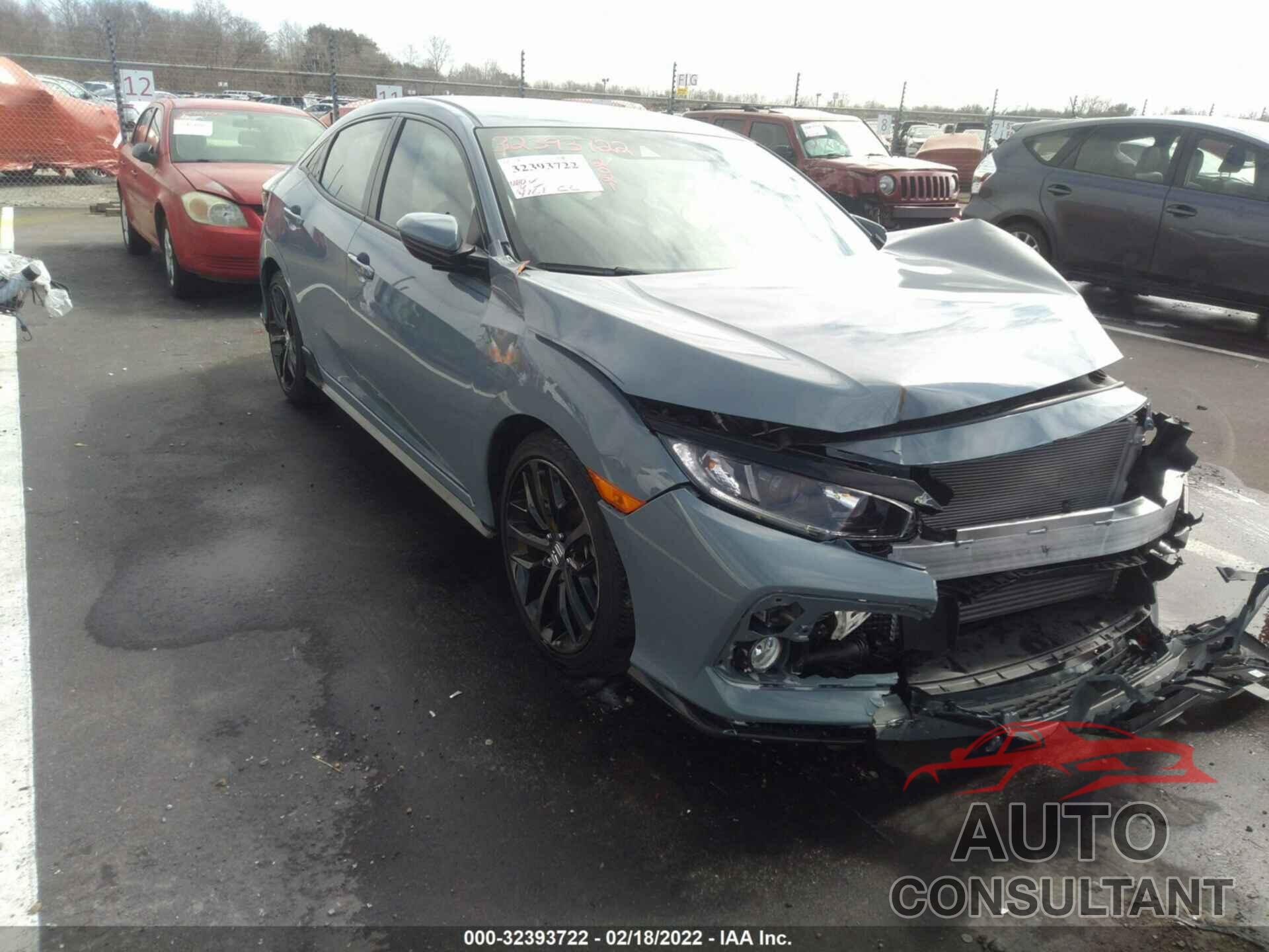 HONDA CIVIC HATCHBACK 2021 - SHHFK7H45MU232362