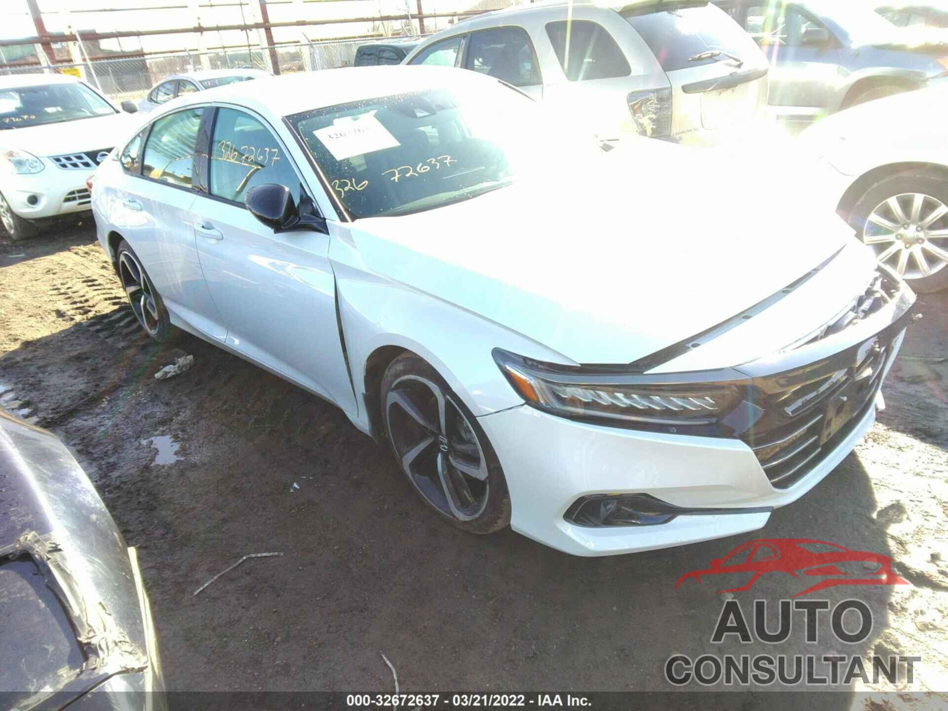 HONDA ACCORD SEDAN 2021 - 1HGCV1F46MA041412