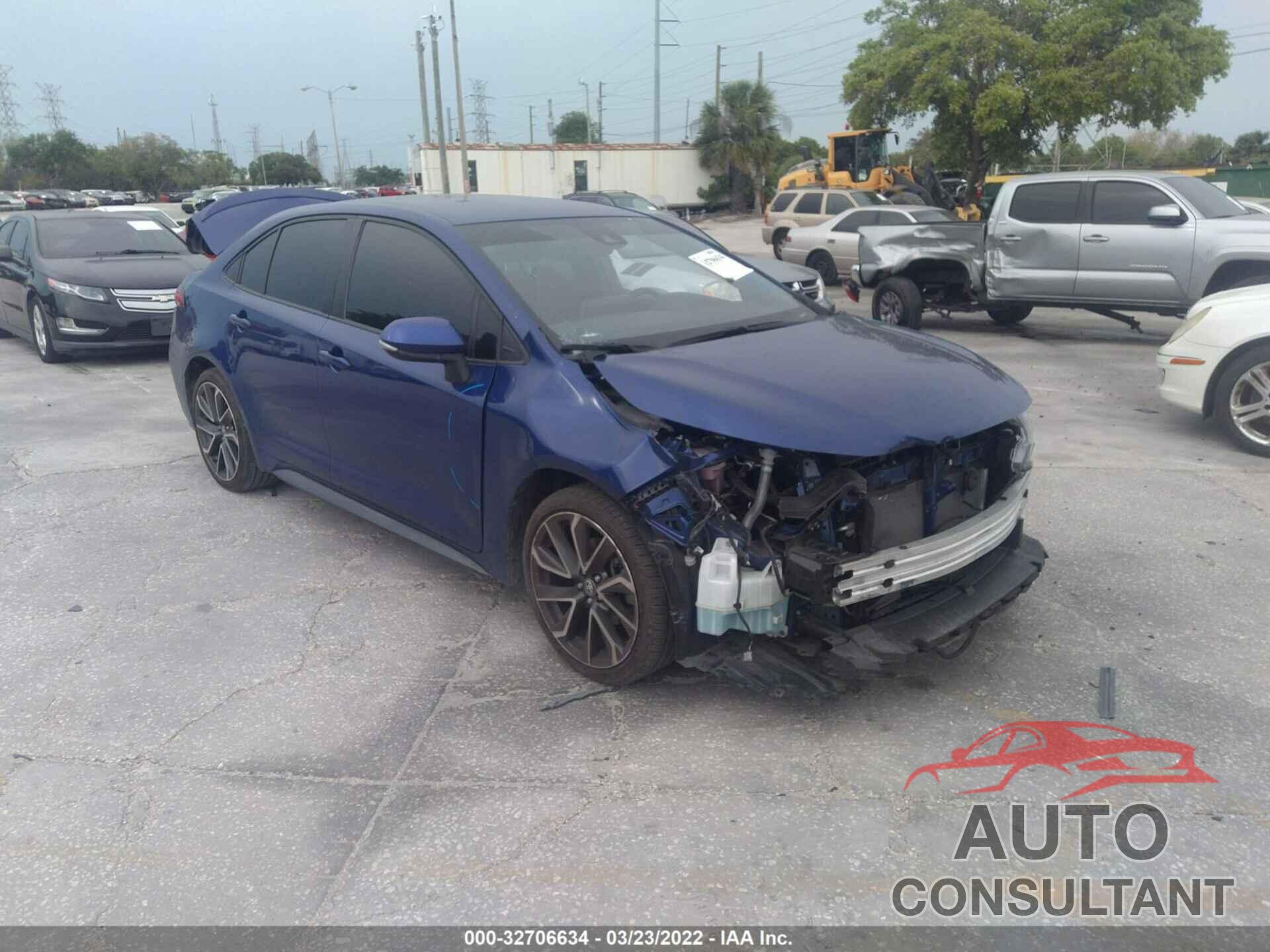 TOYOTA COROLLA 2021 - JTDS4MCE8MJ063228
