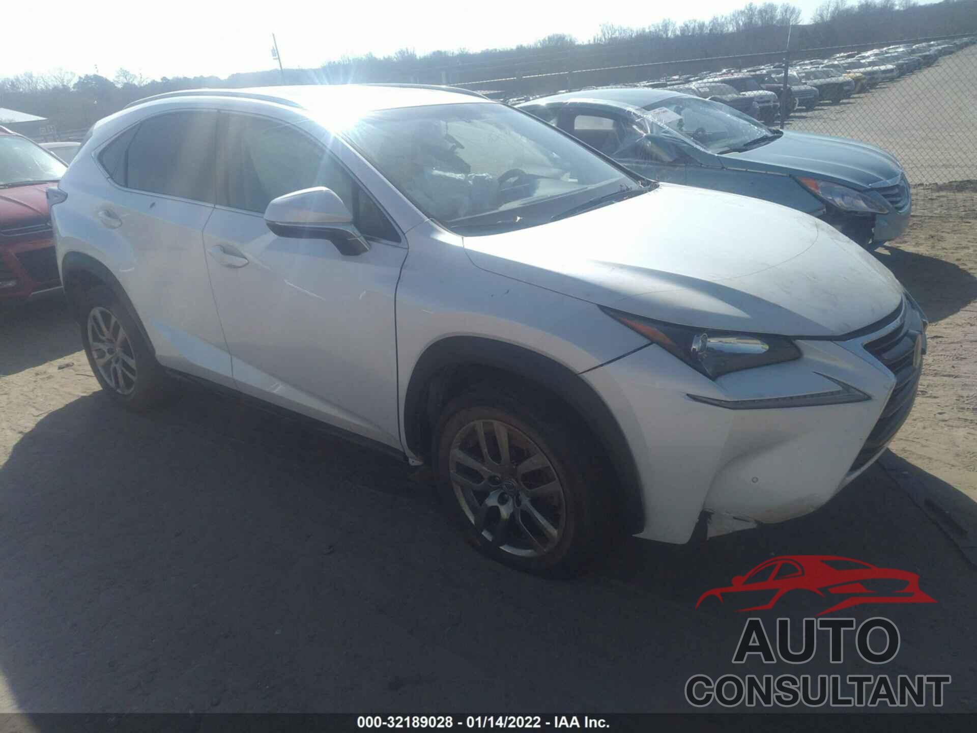 LEXUS NX 200T 2016 - JTJYARBZ2G2038213