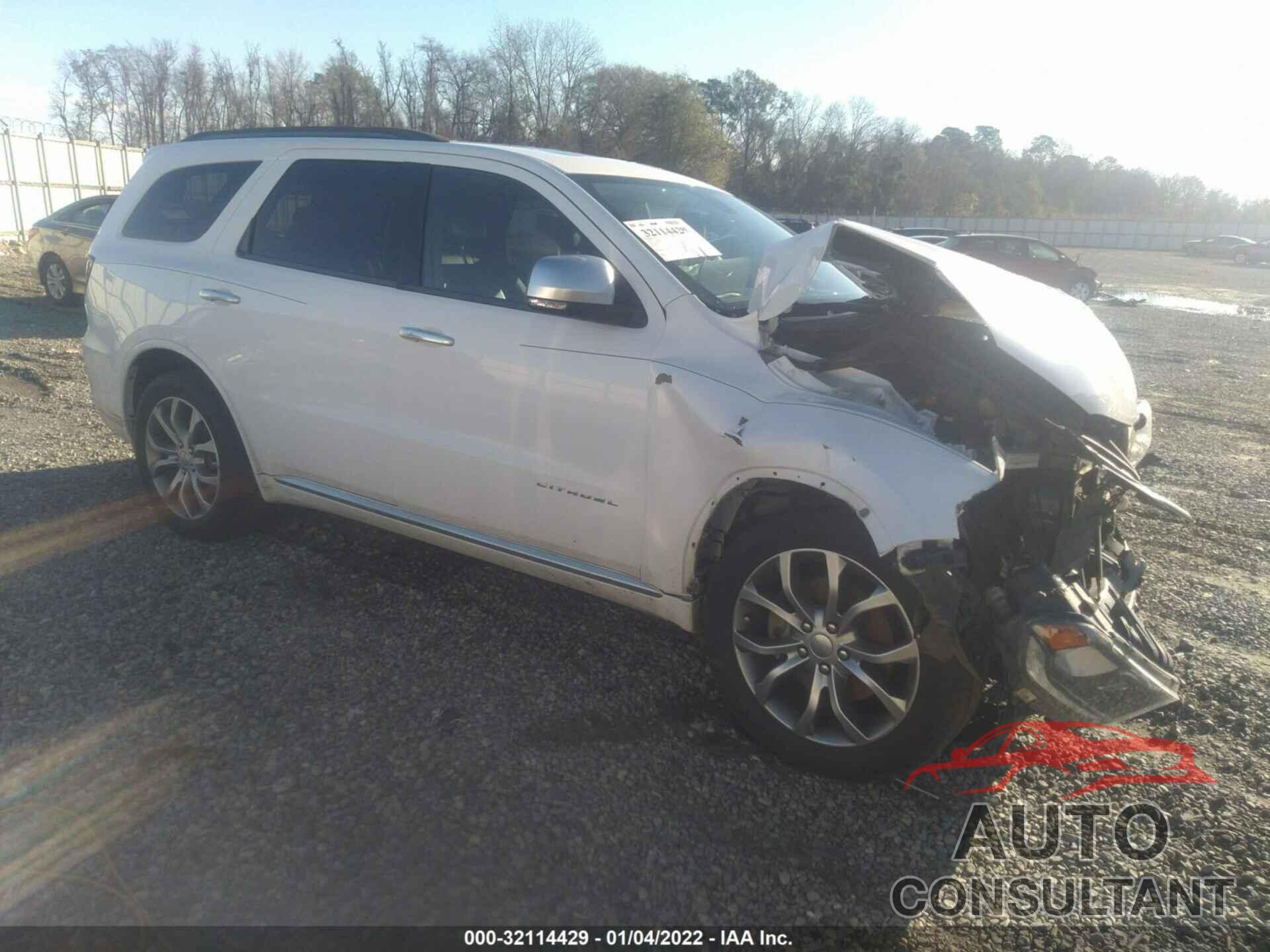 DODGE DURANGO 2017 - 1C4RDHEG9HC789436