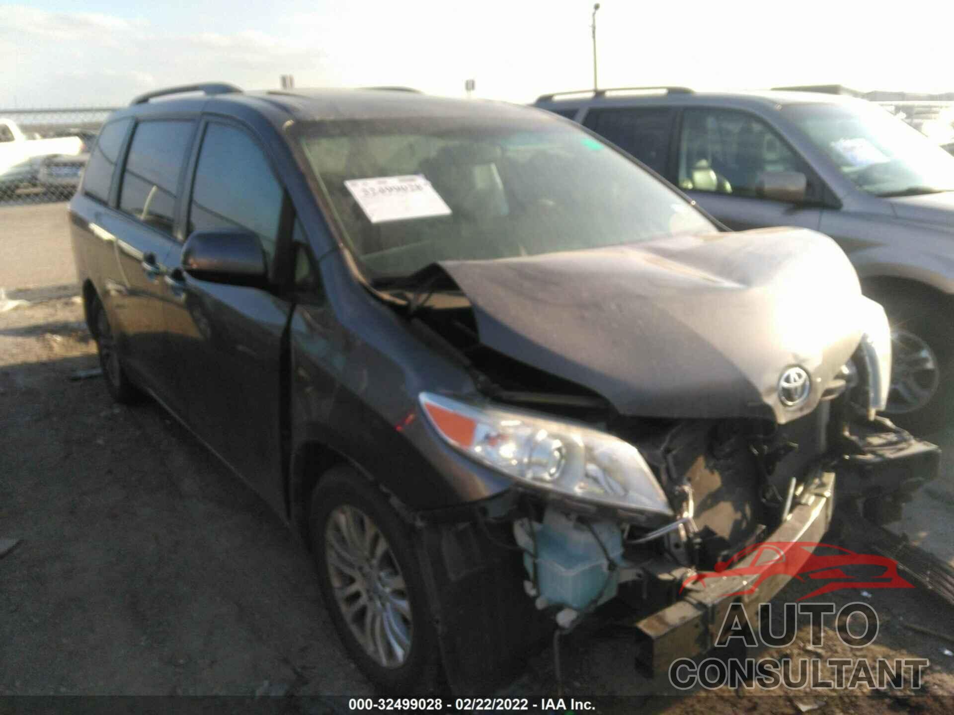 TOYOTA SIENNA 2017 - 5TDYZ3DC5HS851816