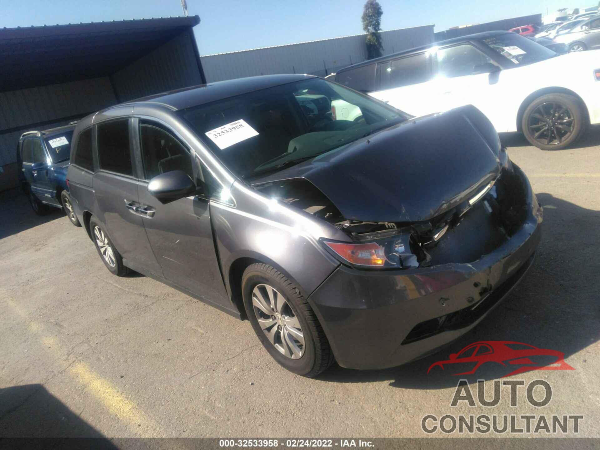 HONDA ODYSSEY 2016 - 5FNRL5H32GB013533