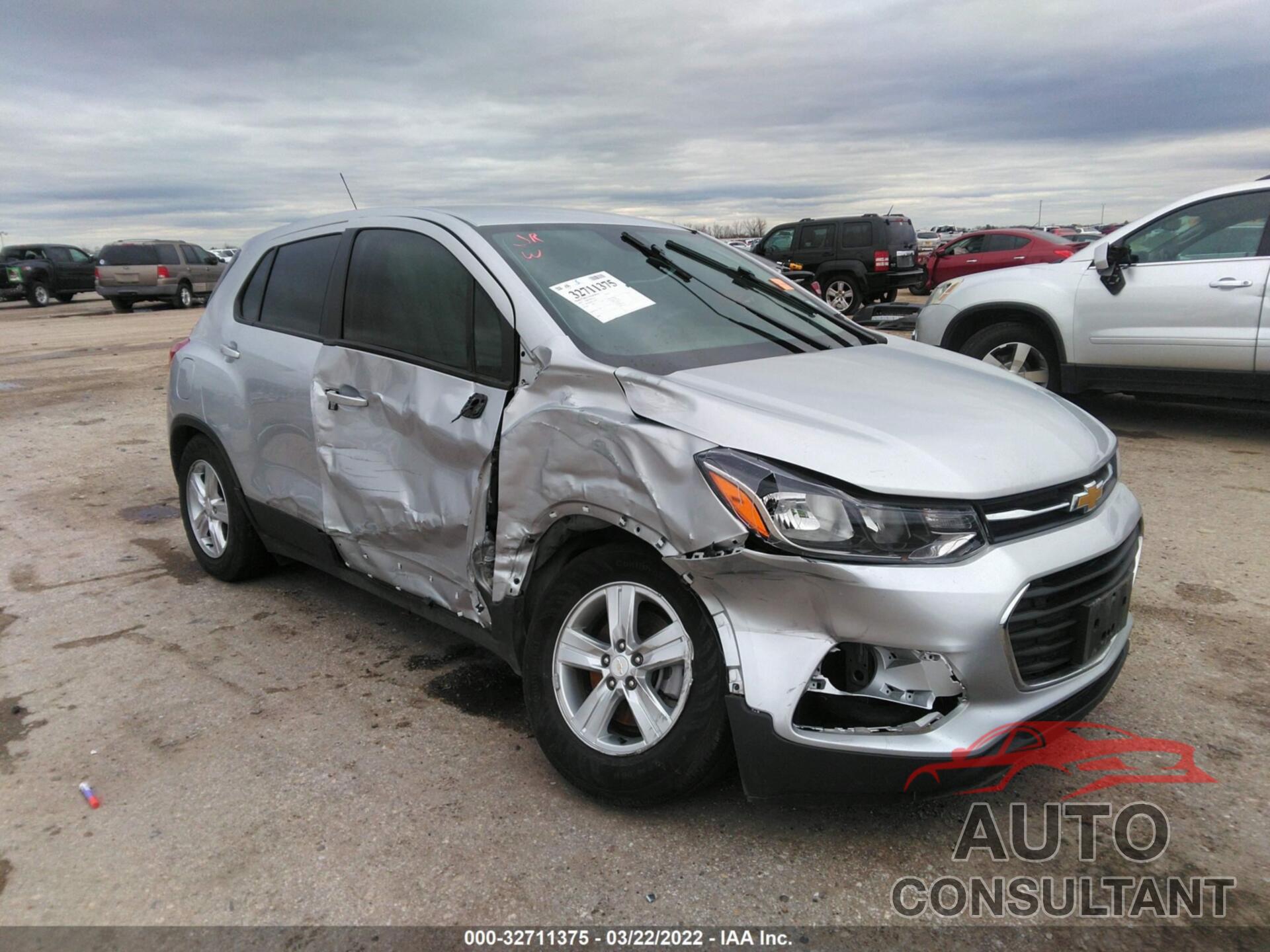 CHEVROLET TRAX 2019 - 3GNCJKSB7KL399359