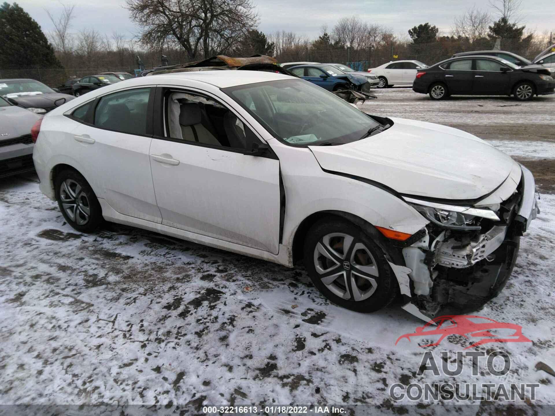 HONDA CIVIC SEDAN 2016 - 19XFC2F50GE004308