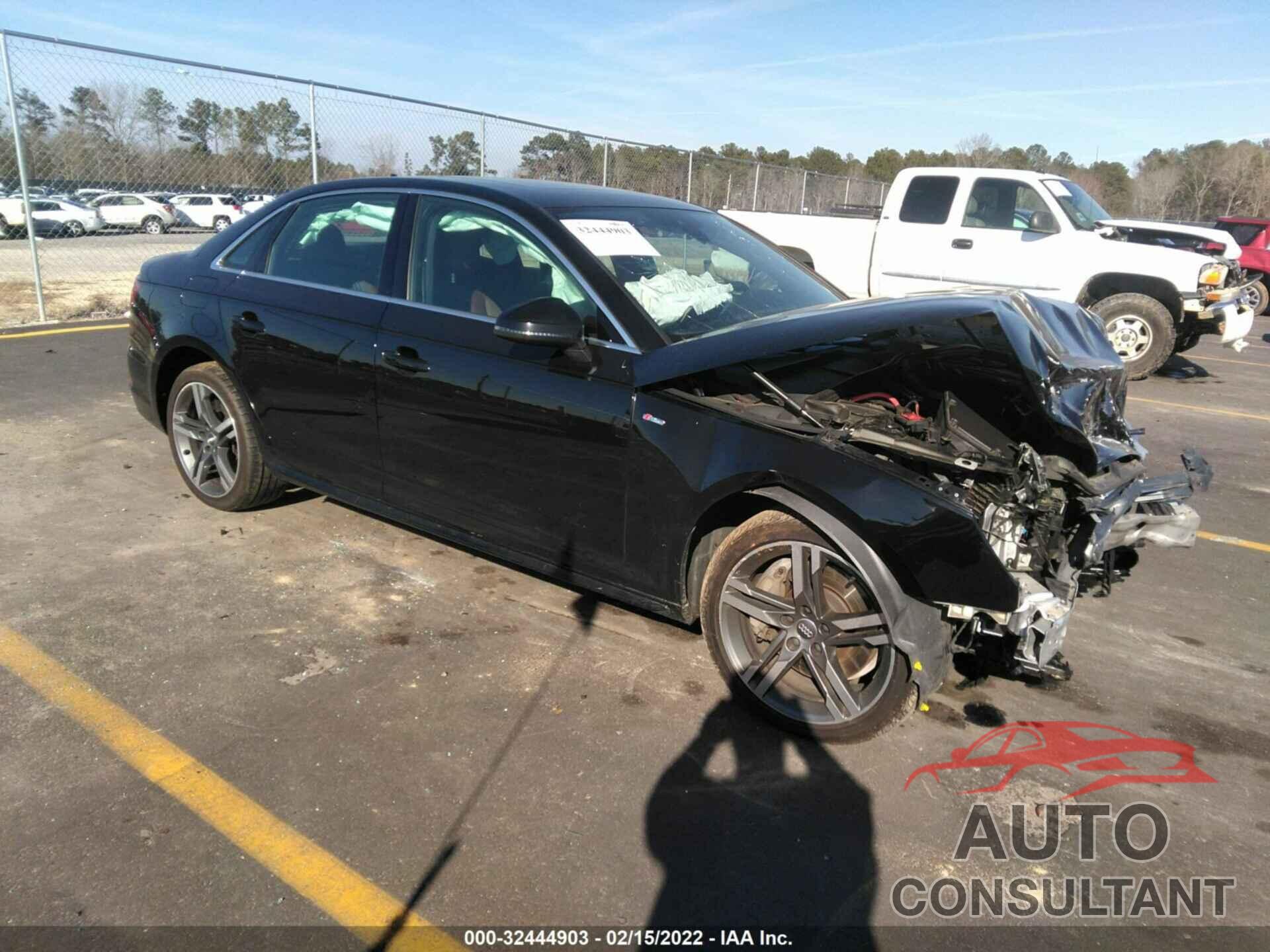 AUDI A4 2017 - WAUENAF4XHN063755