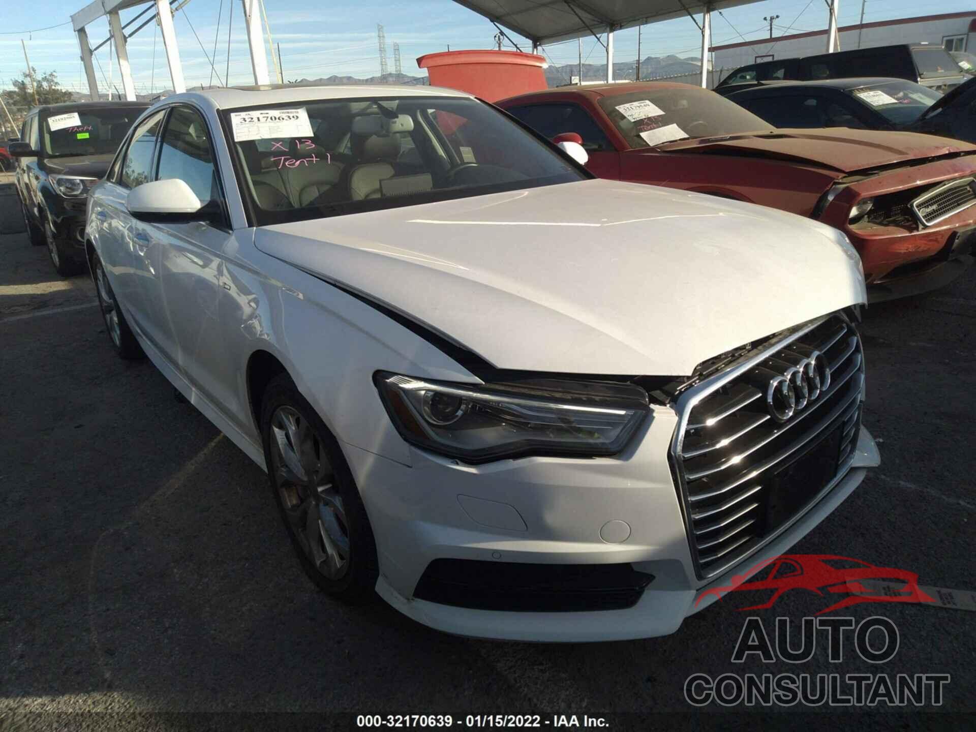 AUDI A6 2017 - WAUC8AFC2HN112226