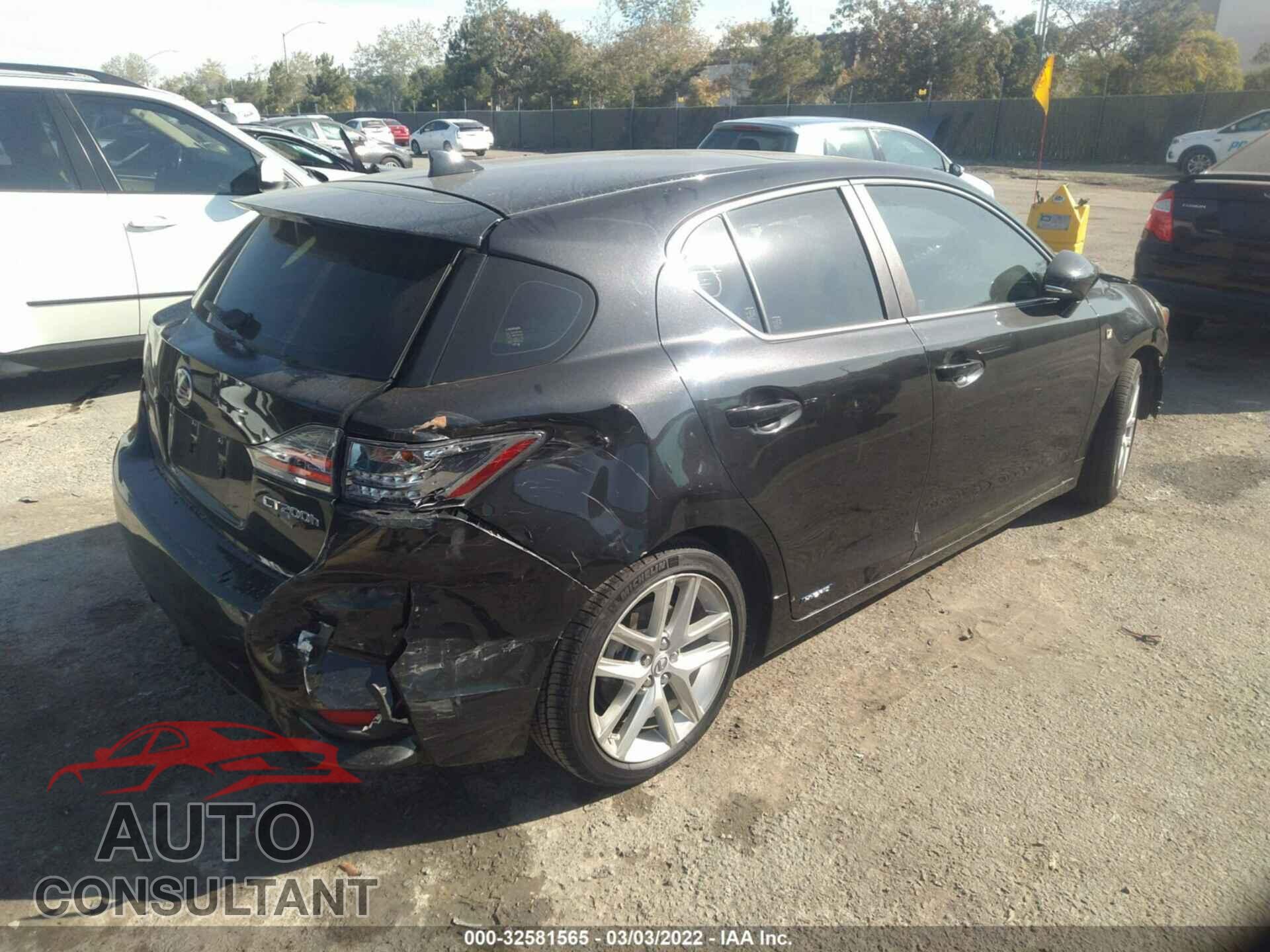 LEXUS CT 2017 - JTHKD5BH9H2294820
