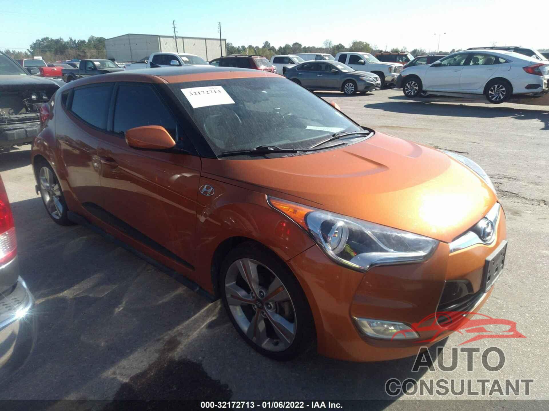 HYUNDAI VELOSTER 2016 - KMHTC6AD8GU293671