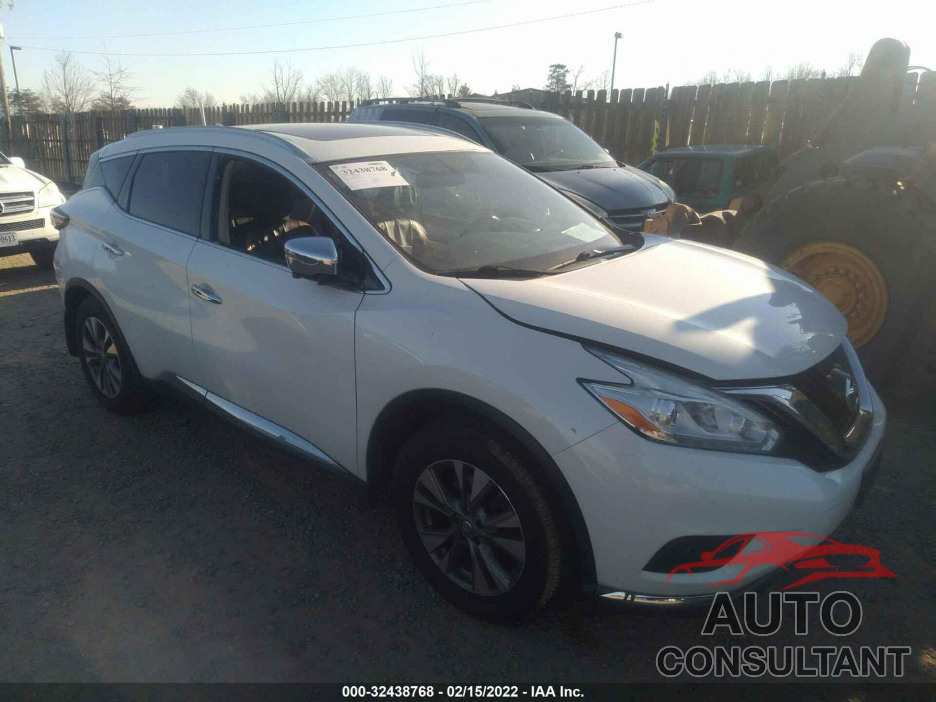 NISSAN MURANO 2016 - 5N1AZ2MH7GN119243