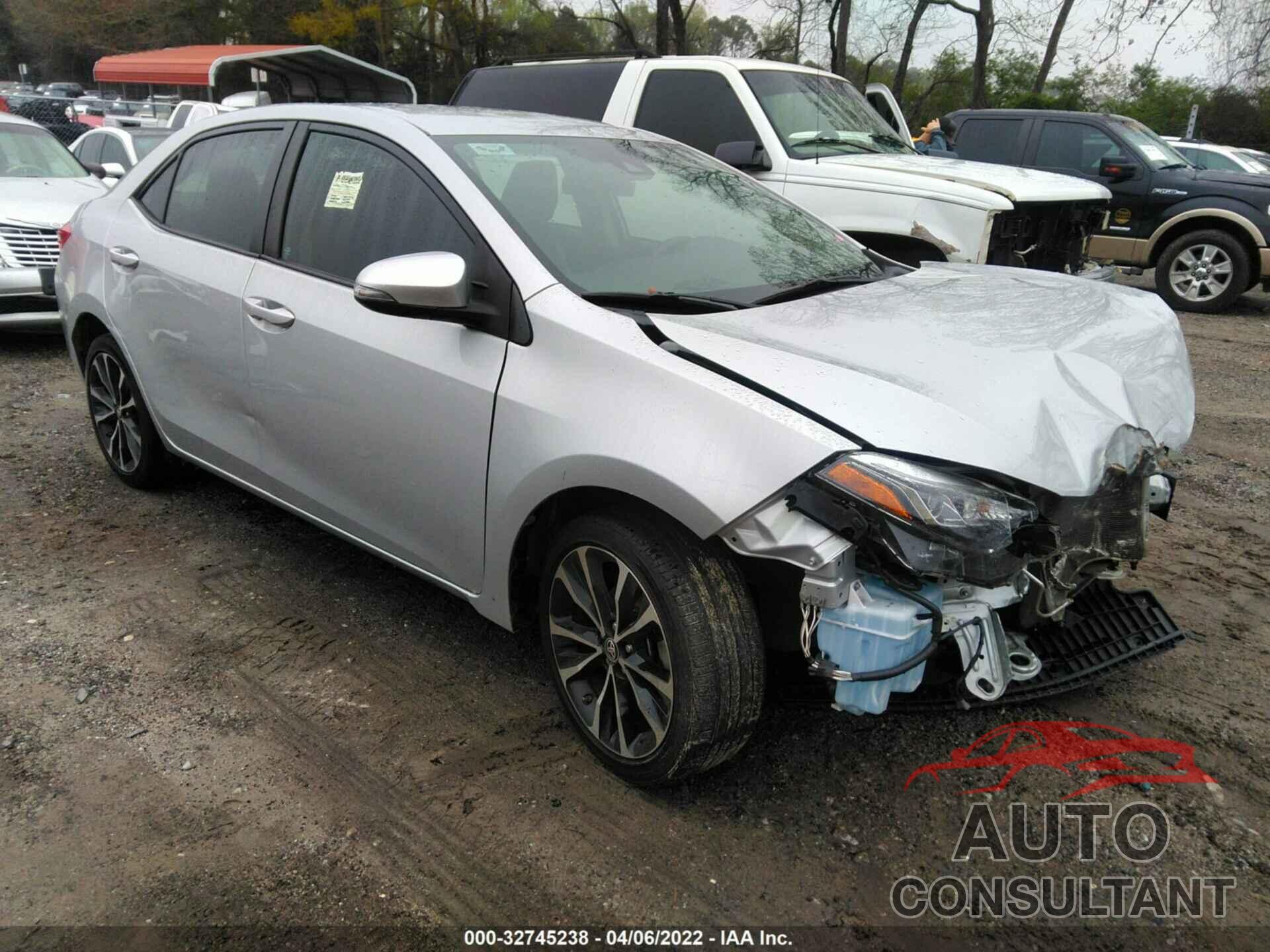 TOYOTA COROLLA 2017 - 2T1BURHE7HC821292