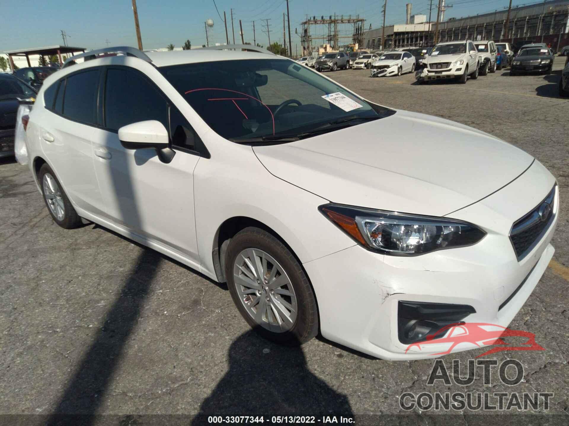 SUBARU IMPREZA 2017 - 4S3GTAB66H3728879