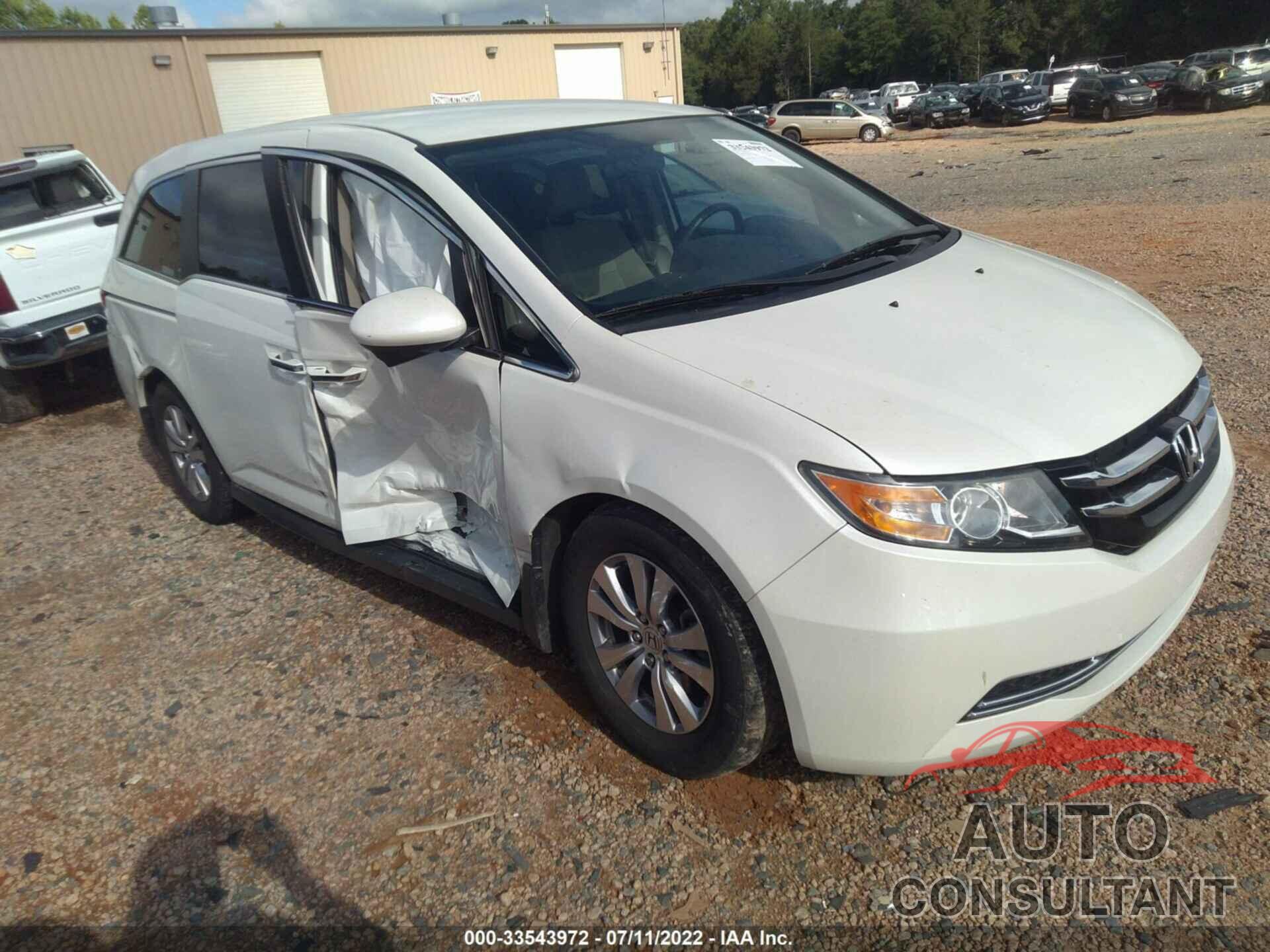 HONDA ODYSSEY 2016 - 5FNRL5H30GB155749