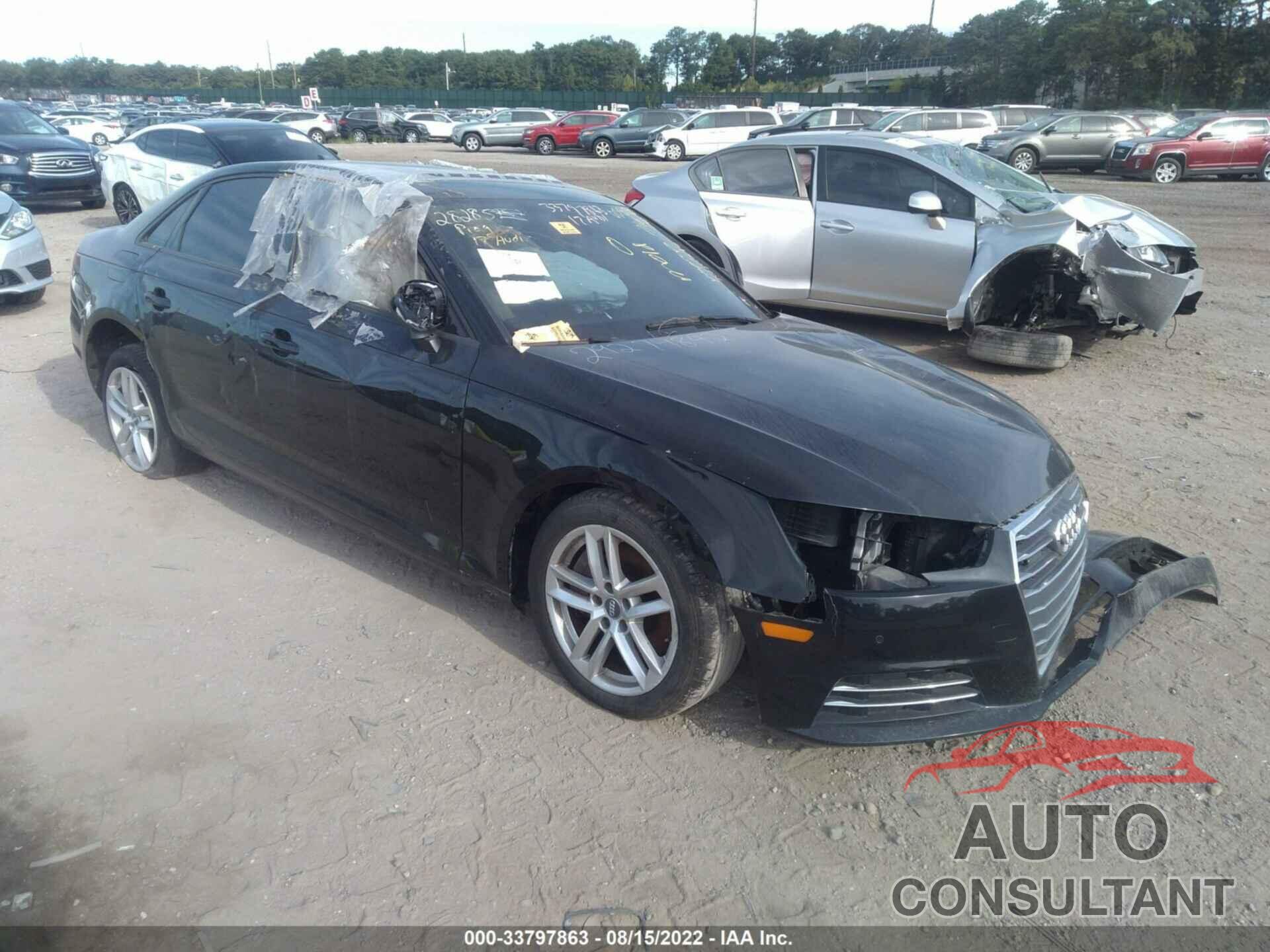 AUDI A4 2017 - WAUANAF45HN013828