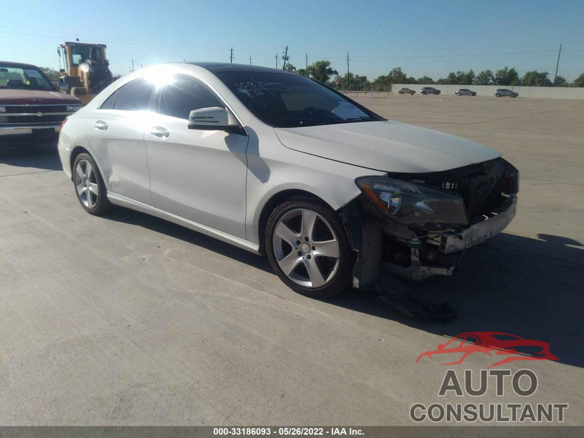 MERCEDES-BENZ CLA 2016 - WDDSJ4GB0GN320927