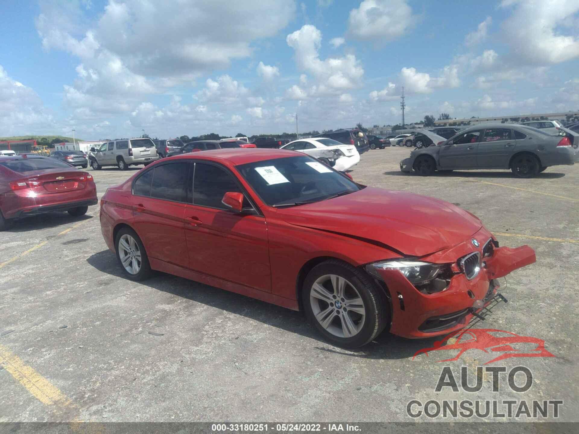 BMW 3 SERIES 2016 - WBA8E9G53GNT42109