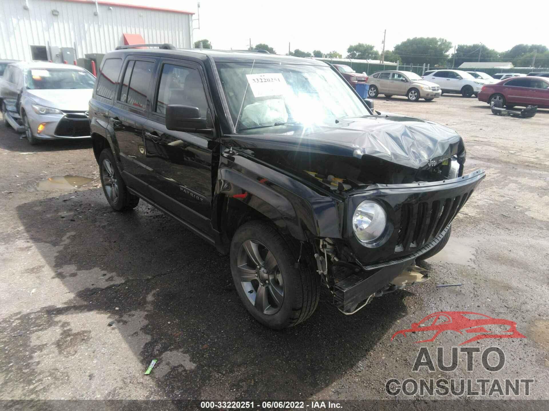 JEEP PATRIOT 2016 - 1C4NJPBA8GD790930