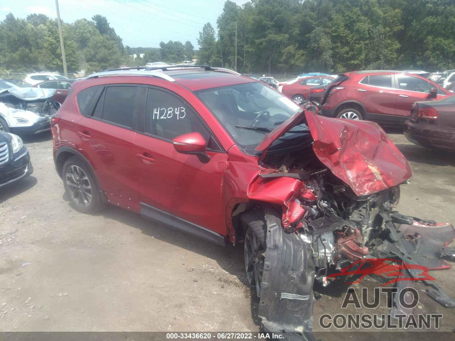 MAZDA CX-5 2016 - JM3KE2DY9G0754571