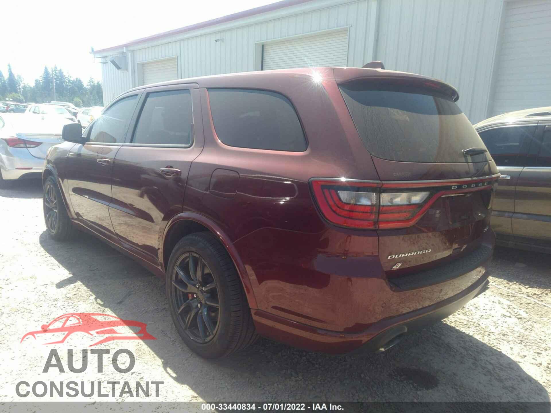 DODGE DURANGO 2018 - 1C4SDJGJ9JC218357