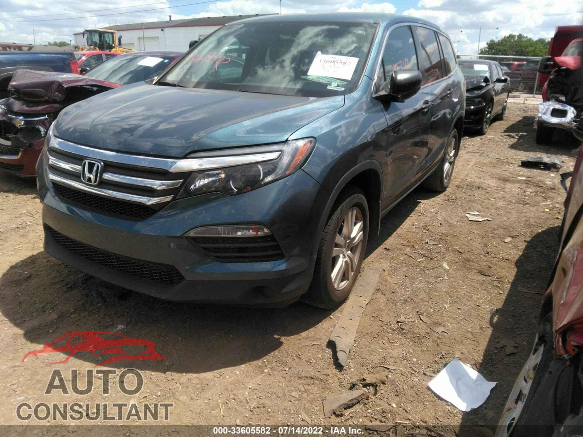 HONDA PILOT 2018 - 5FNYF6H13JB023051
