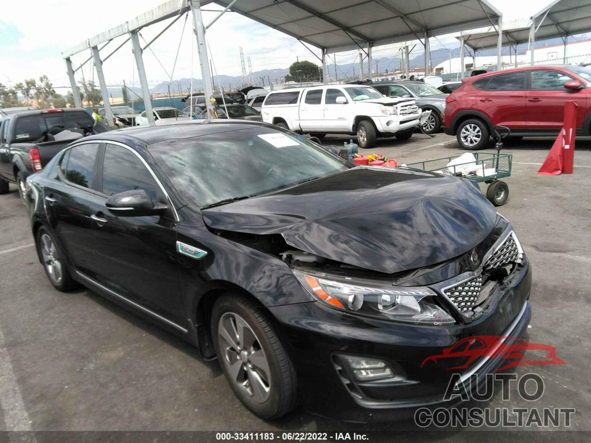 KIA OPTIMA HYBRID 2016 - KNAGN4AD7G5093912