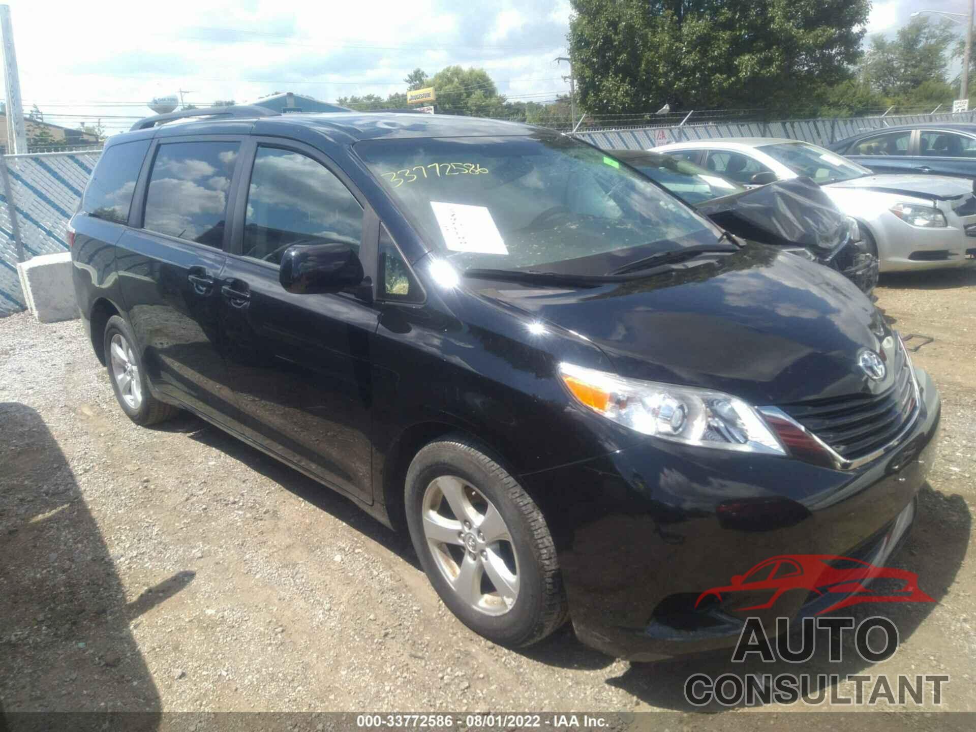 TOYOTA SIENNA 2017 - 5TDKZ3DC7HS830844