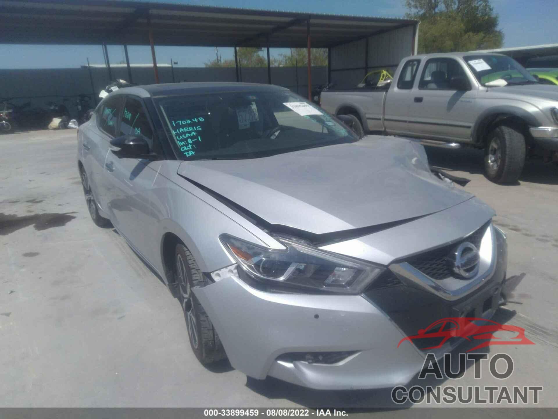 NISSAN MAXIMA 2017 - 1N4AA6AP2HC439653